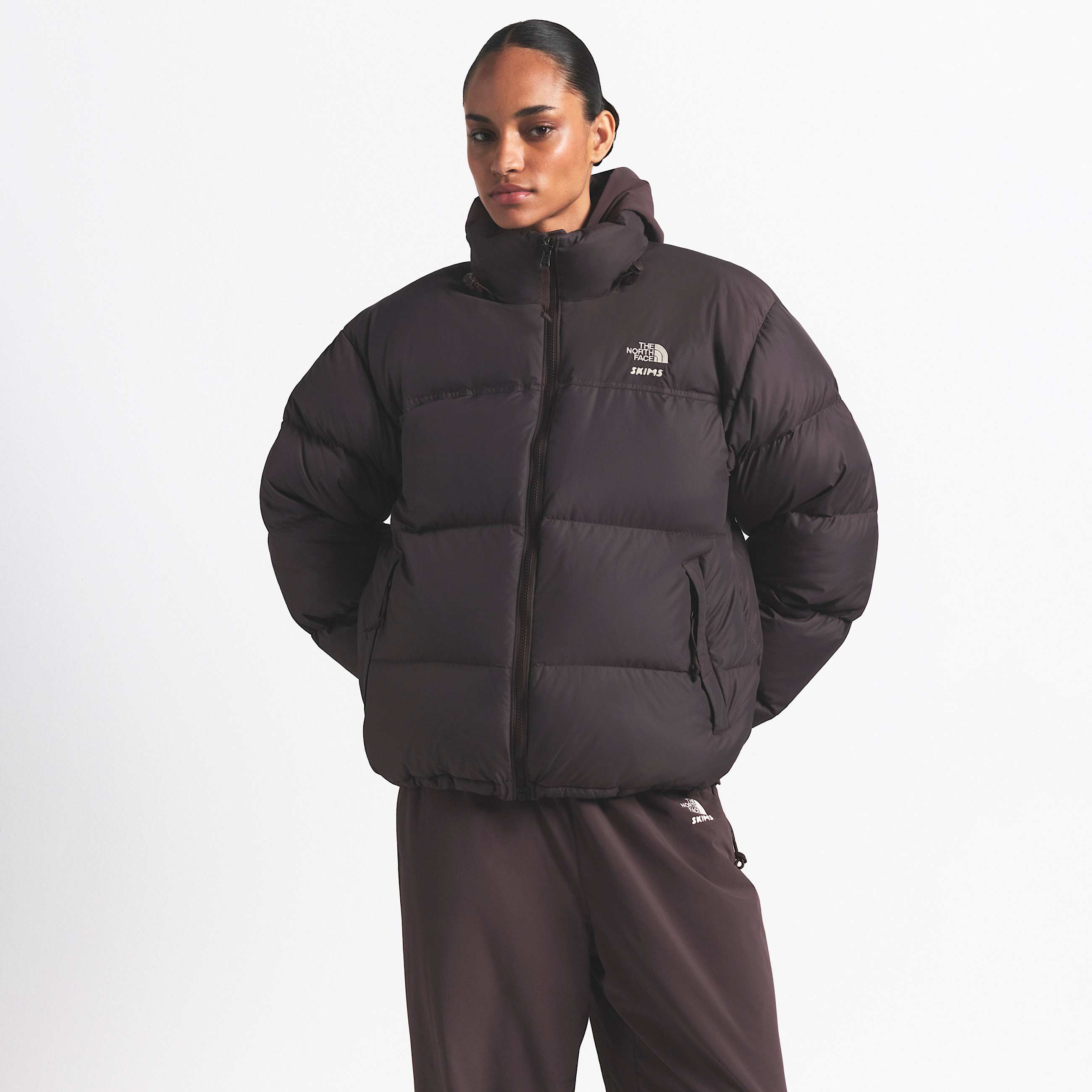Veste 1996 Nuptse unisexe The North Face X SKIMS TNF SK Phoenix HERO