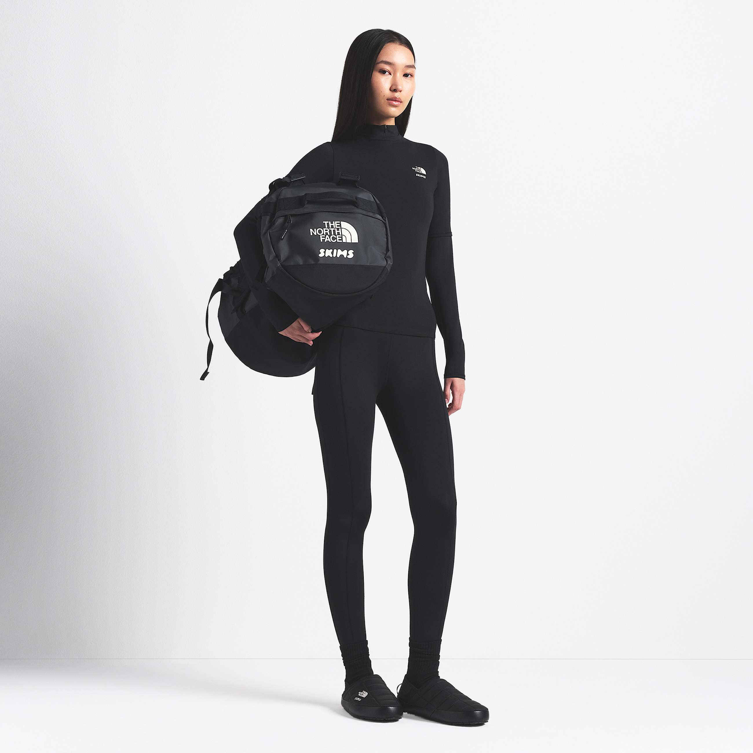 Borsone Base Camp The North Face X SKIMS  S TNF SK Onyx HERO