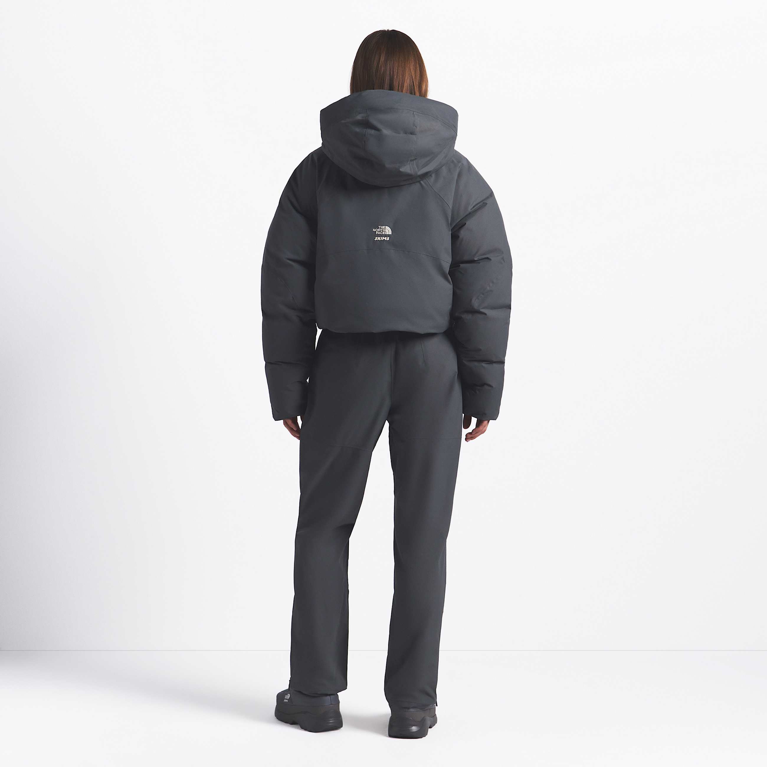 Giacca imbottita The North Face X SKIMS da donna TNF SK Gunmetal ALT2