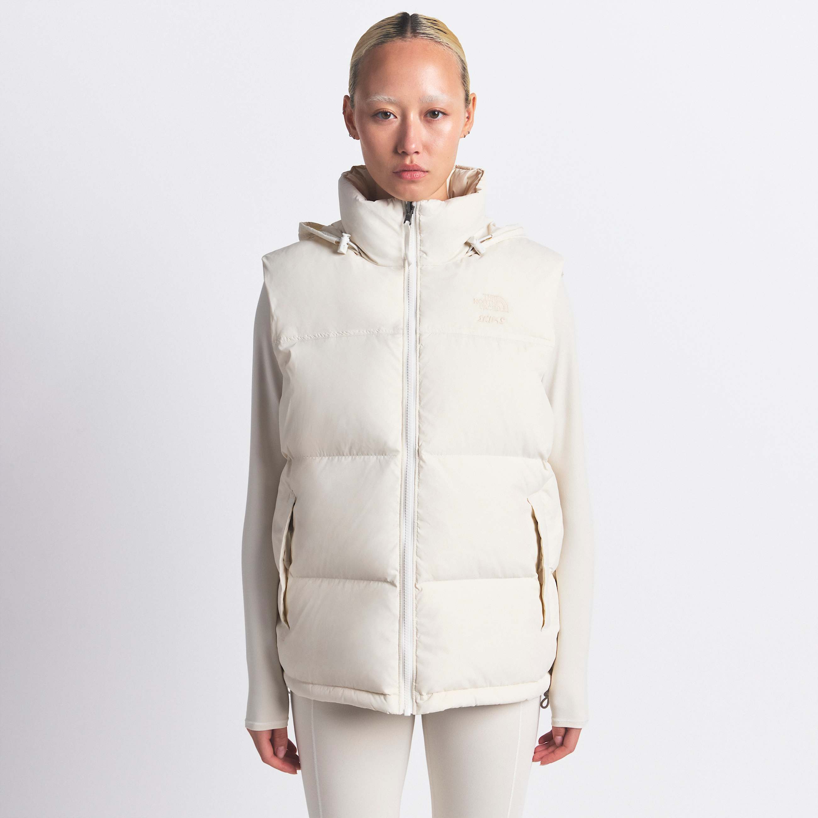 Uniseks The North Face X SKIMS 1996 Nuptsebodywarmer TNF HERO