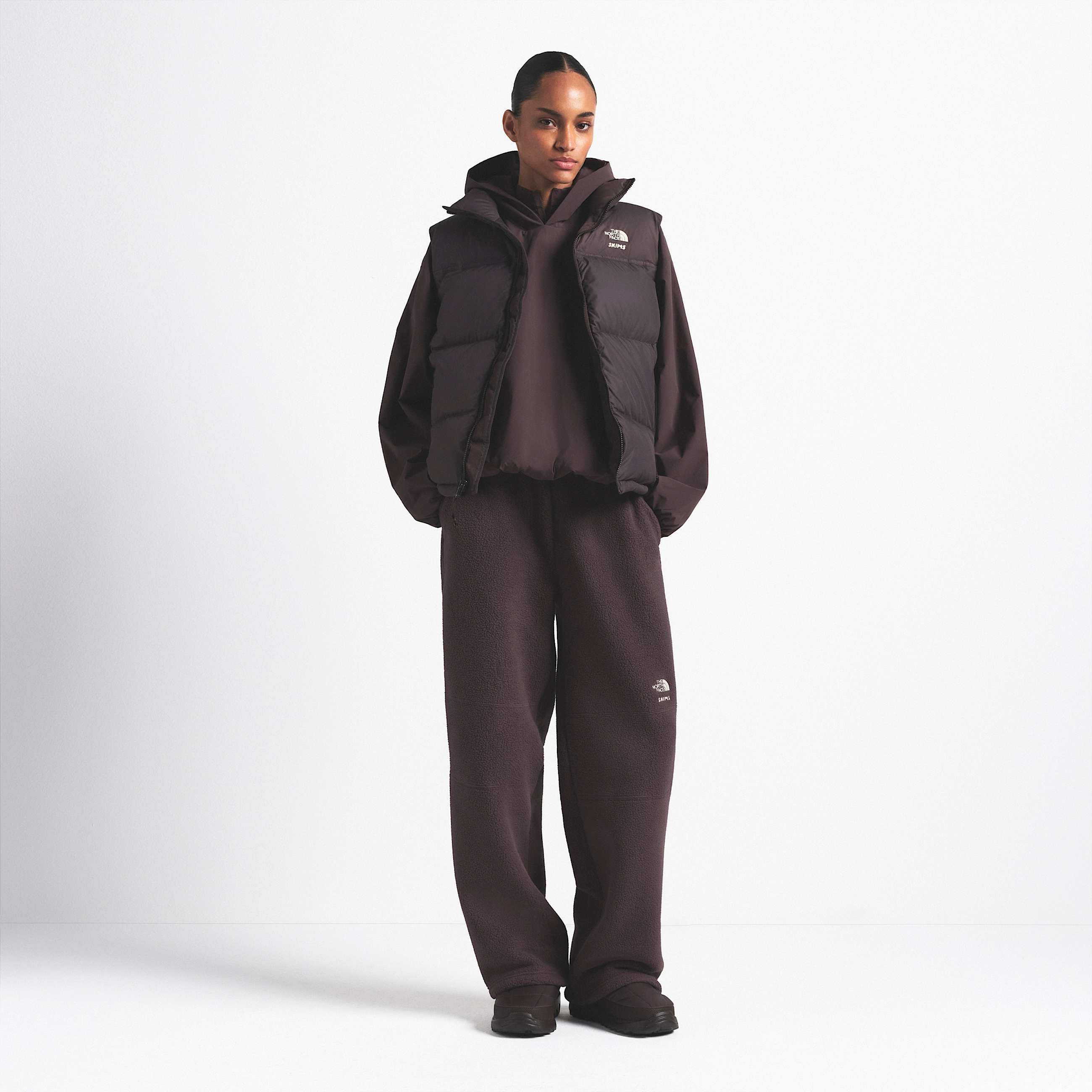 Gilet 1996 Nuptse unisexe The North Face X SKIMS TNF SK Phoenix ALT2