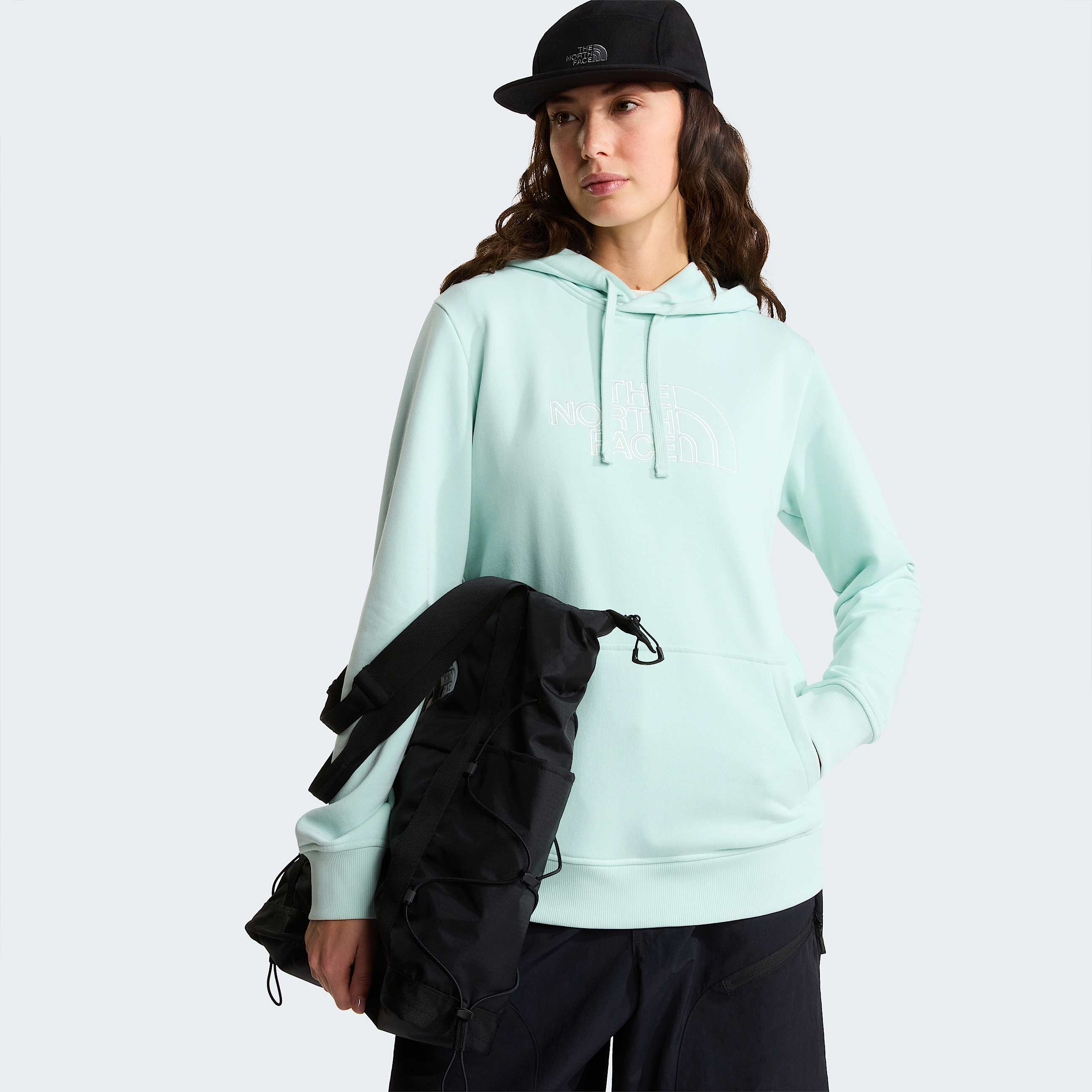 Drew Peak Lighthoodie voor dames TNF Opal FrostWhite Dune ALT6