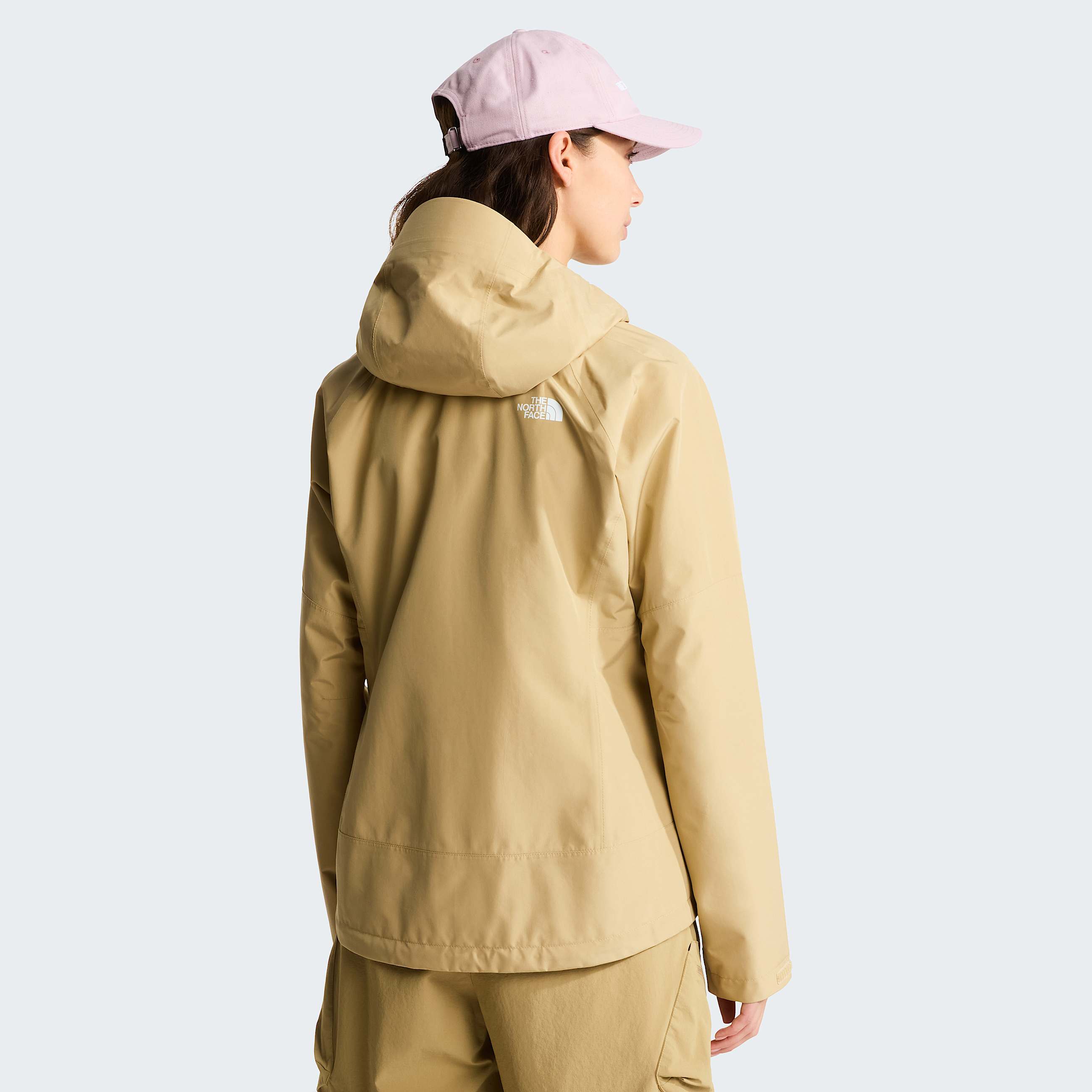 Womens Diablo Dynamic ZipIn Jacket TNF Khaki Stone ALT3
