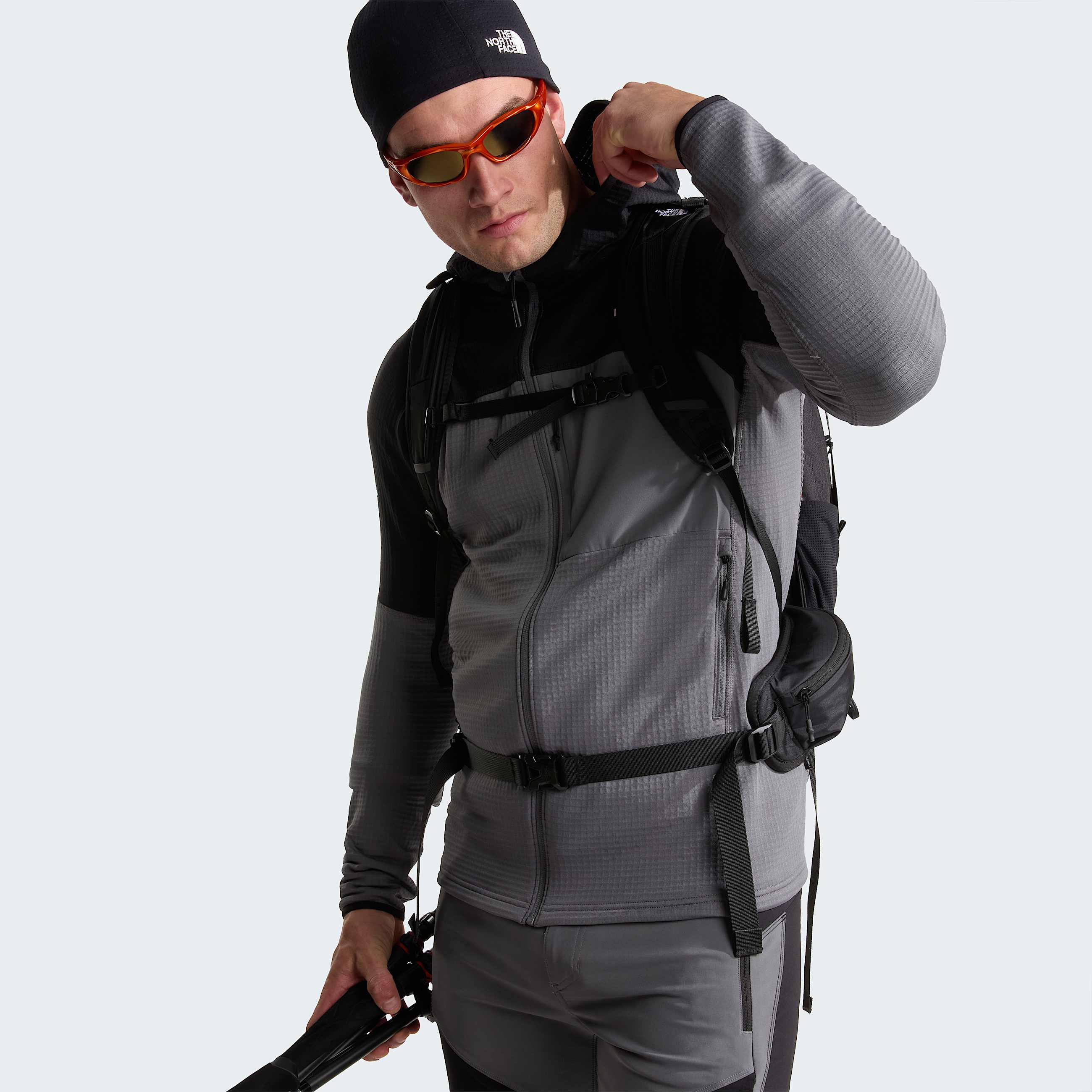 Stormgap Power Grid Kapuzenjacke fr Herren TNF Smoked PearlTNF Black ALT10