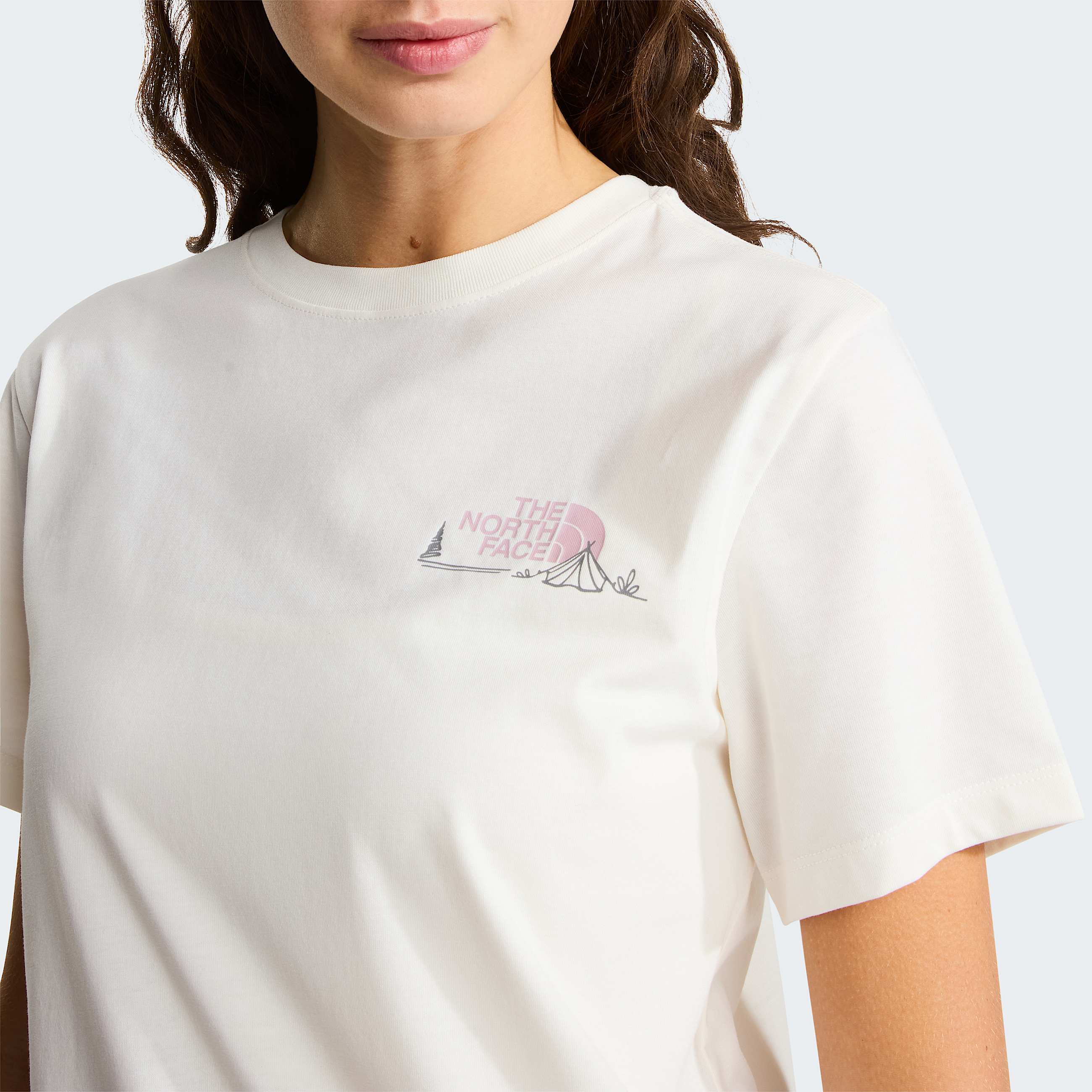 Womens Monte Regular Graphic TShirt TNF ALT4