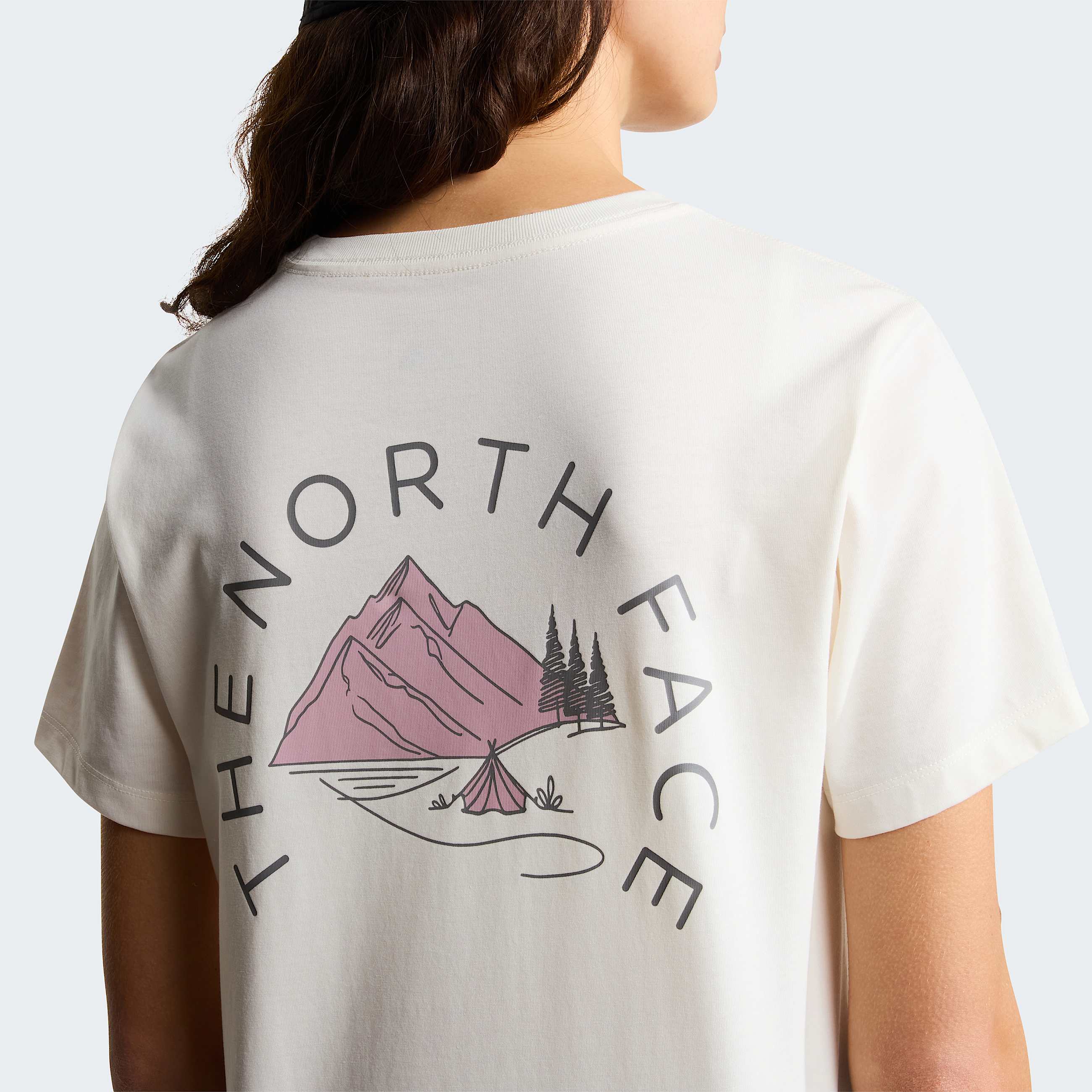 Womens Monte Regular Graphic TShirt TNF ALT5