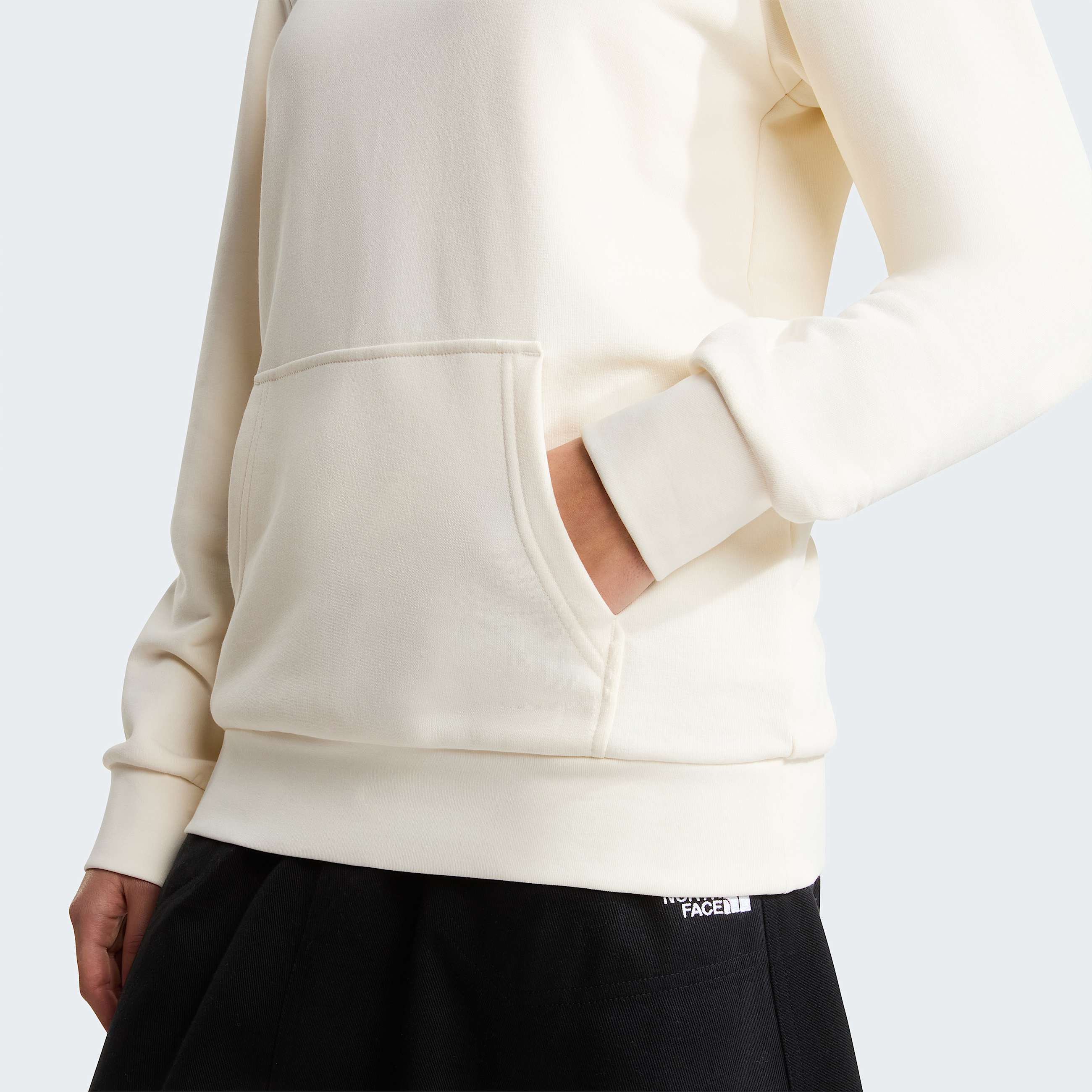 Womens Monte Regular Graphic Hoodie TNF White Dune ALT6