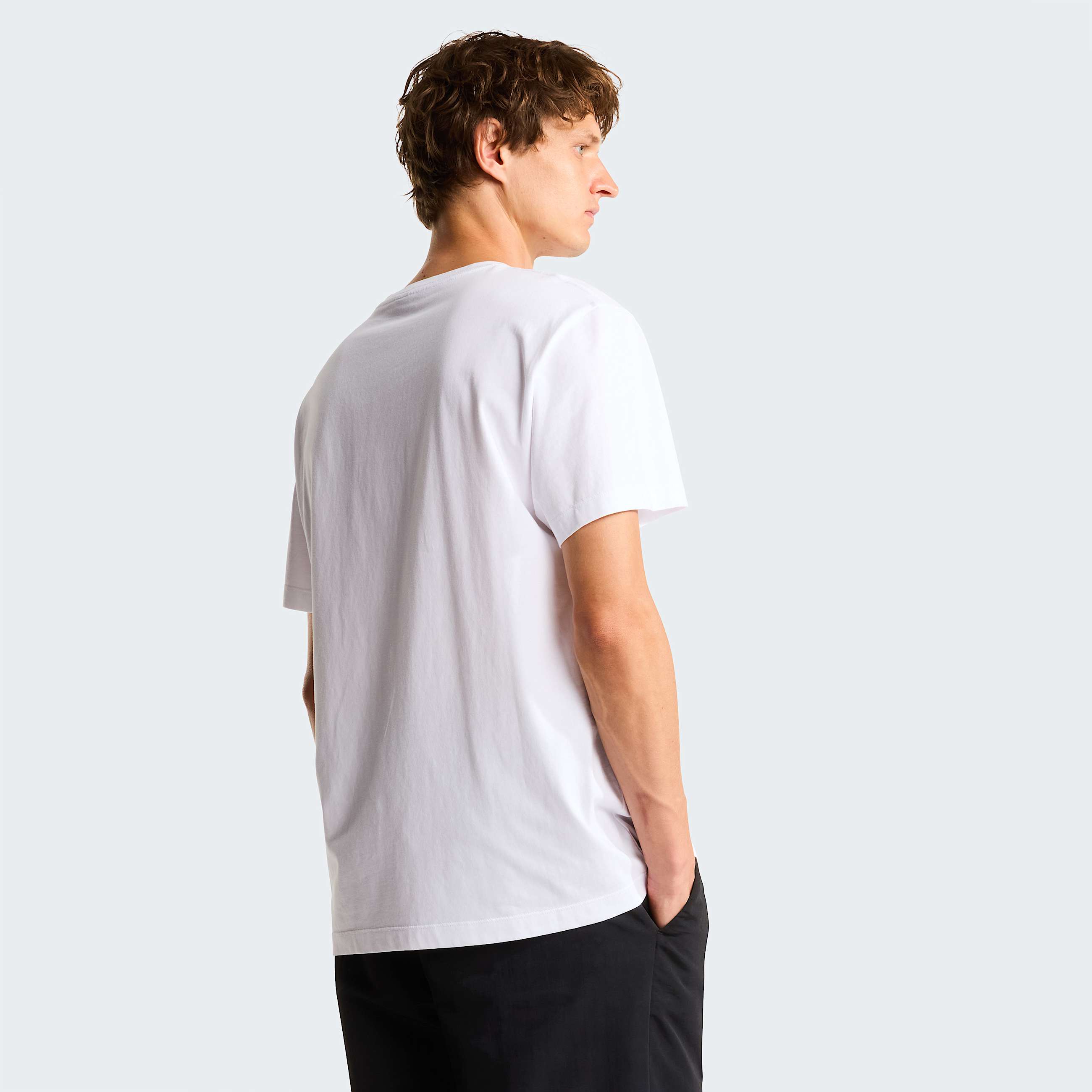 Tshirt Essential Centre Logo Relaxed da uomo TNF ALT3