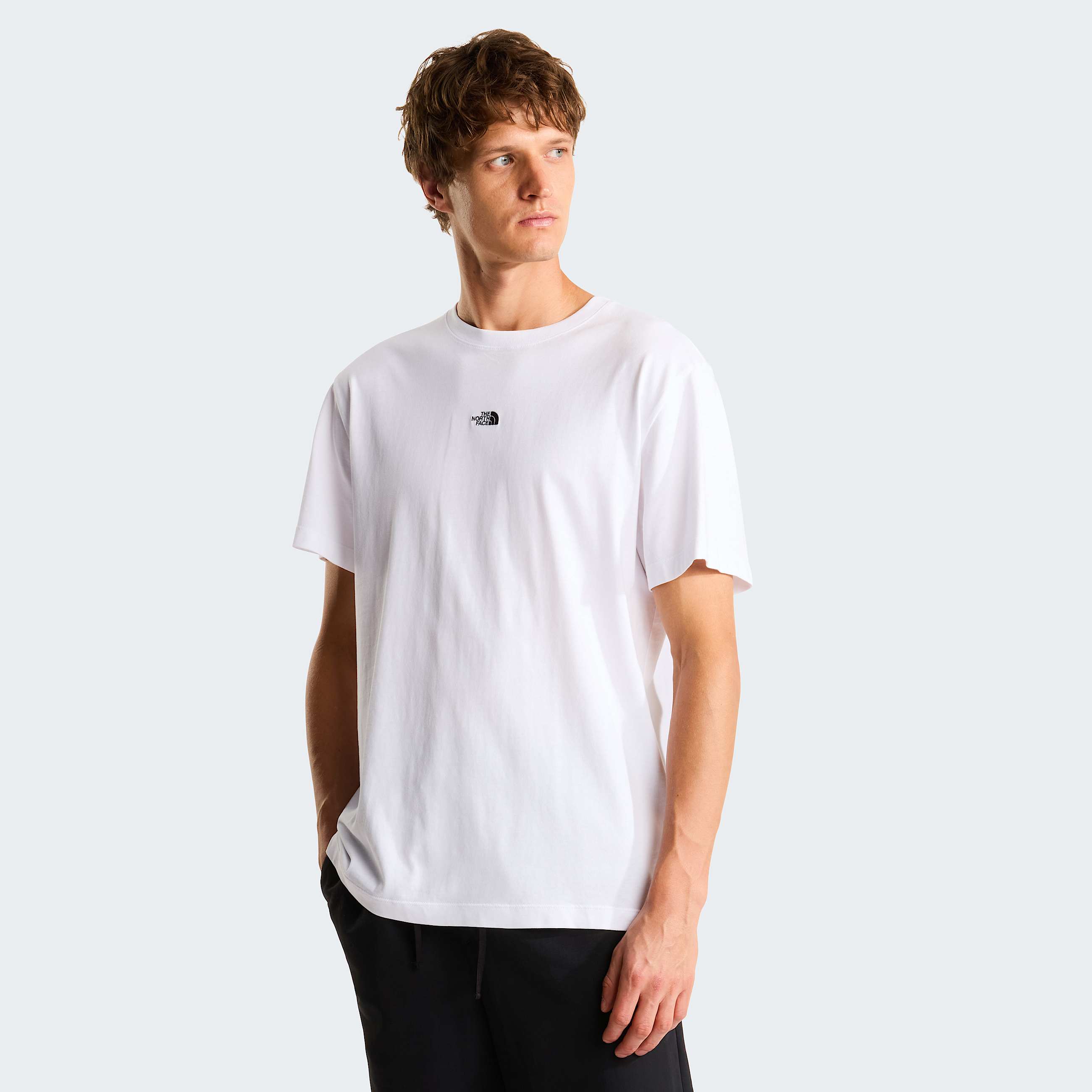 Essential Centre Logo Relaxed TShirt M TNF HERO