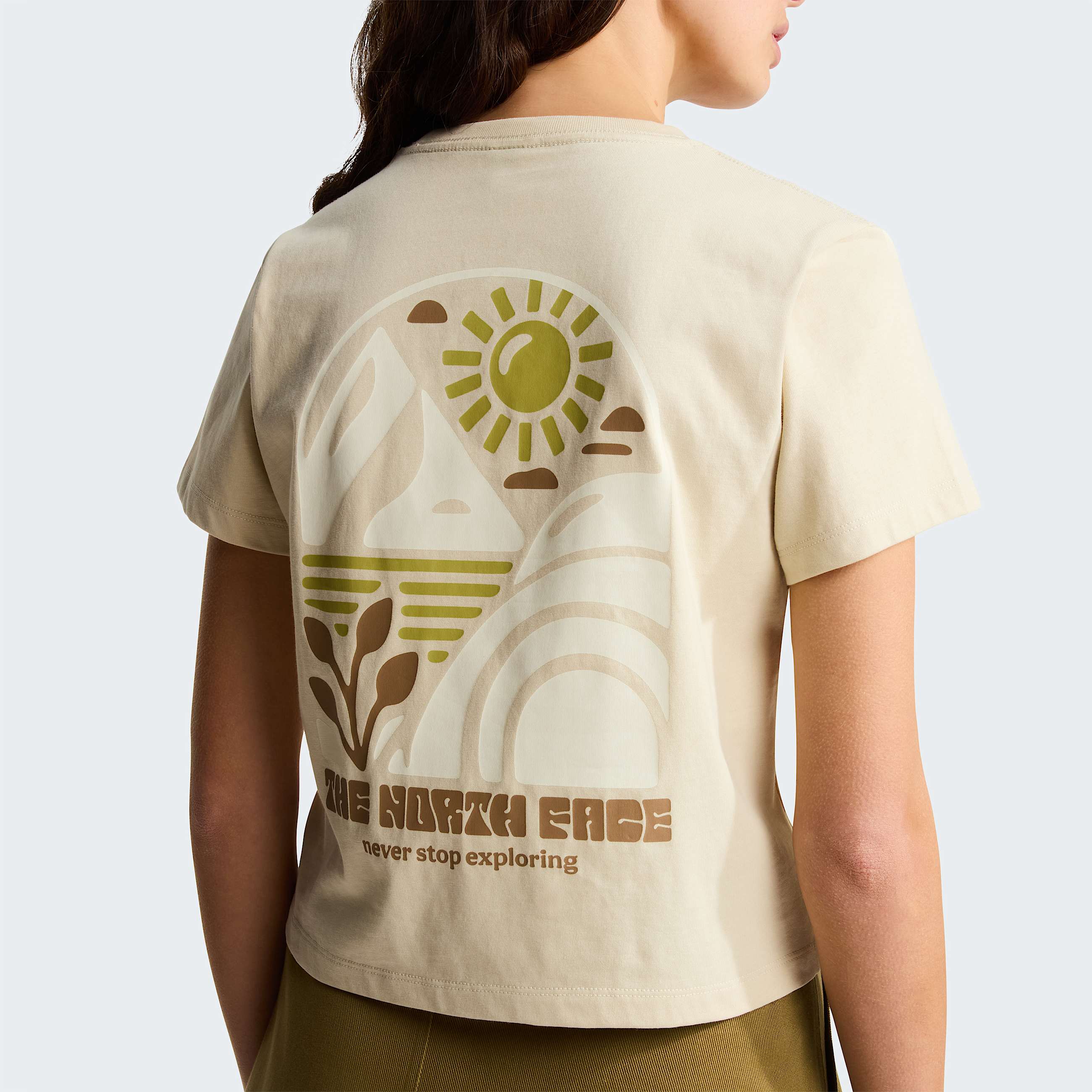 Sun Regular Graphic Tshirt voor dames TNF ALT5