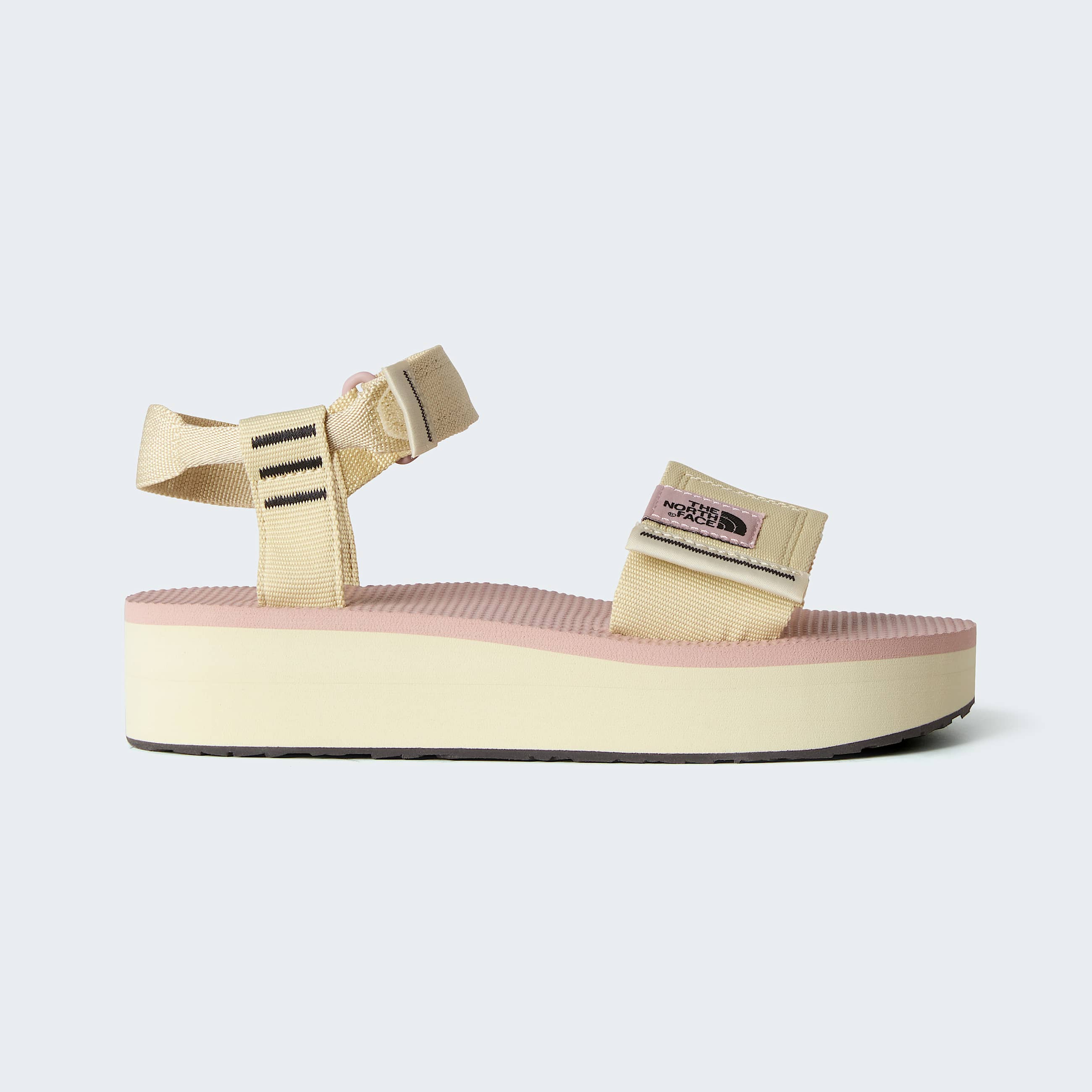 Skeena Platform Sandalen fr Damen TNF Desert StoneMetal Pink HERO