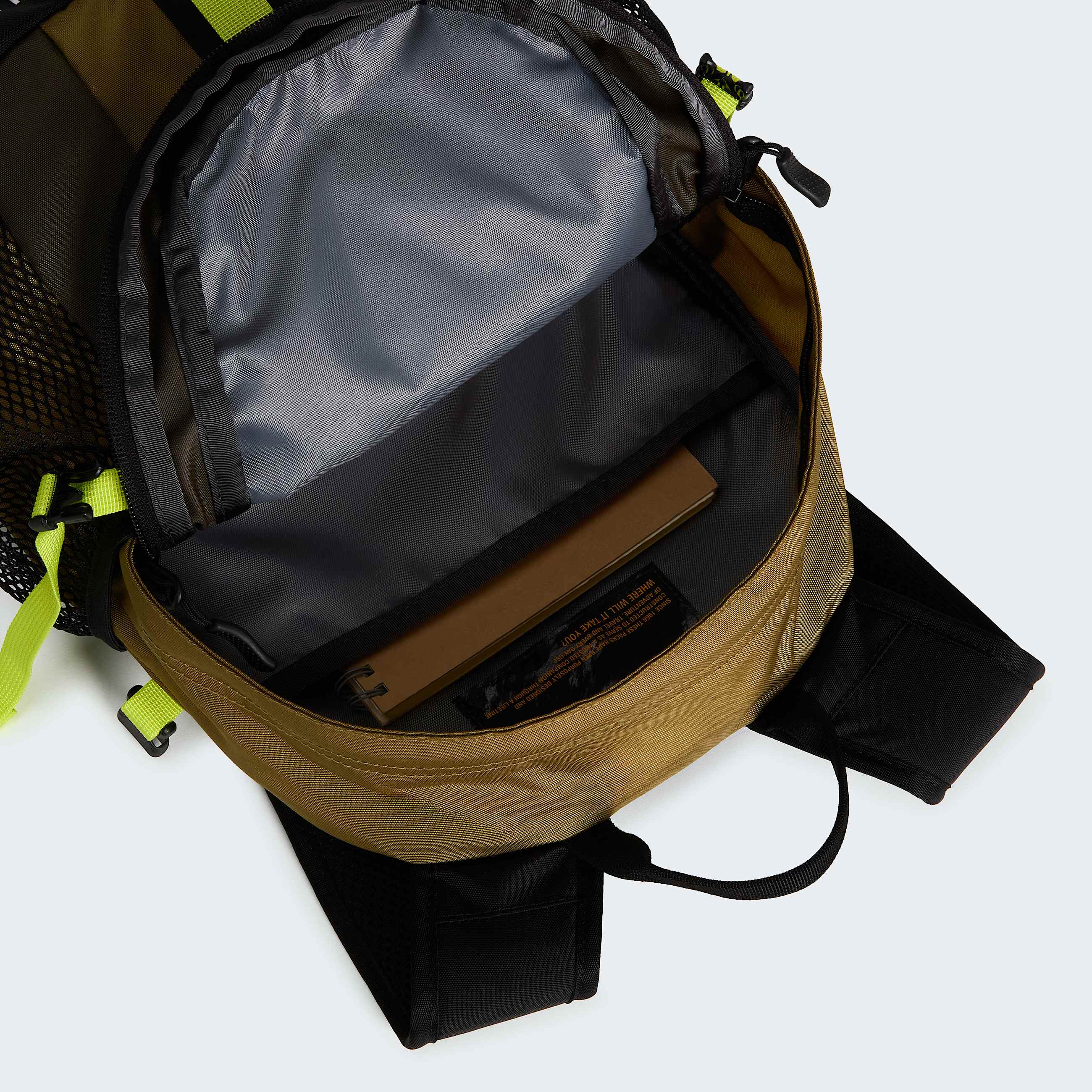 Hot Shot Mini Backpack TNF Cedar New Taupe Green Fizz Lime ALT5