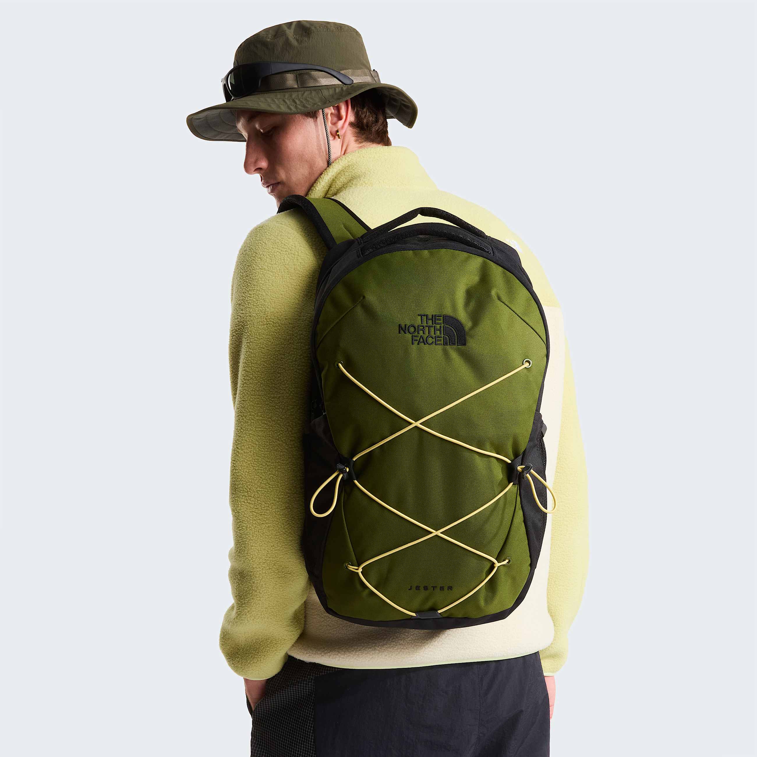Jester Backpack TNF Woodland GreenTNF BlackHoneyed Sand ALT1