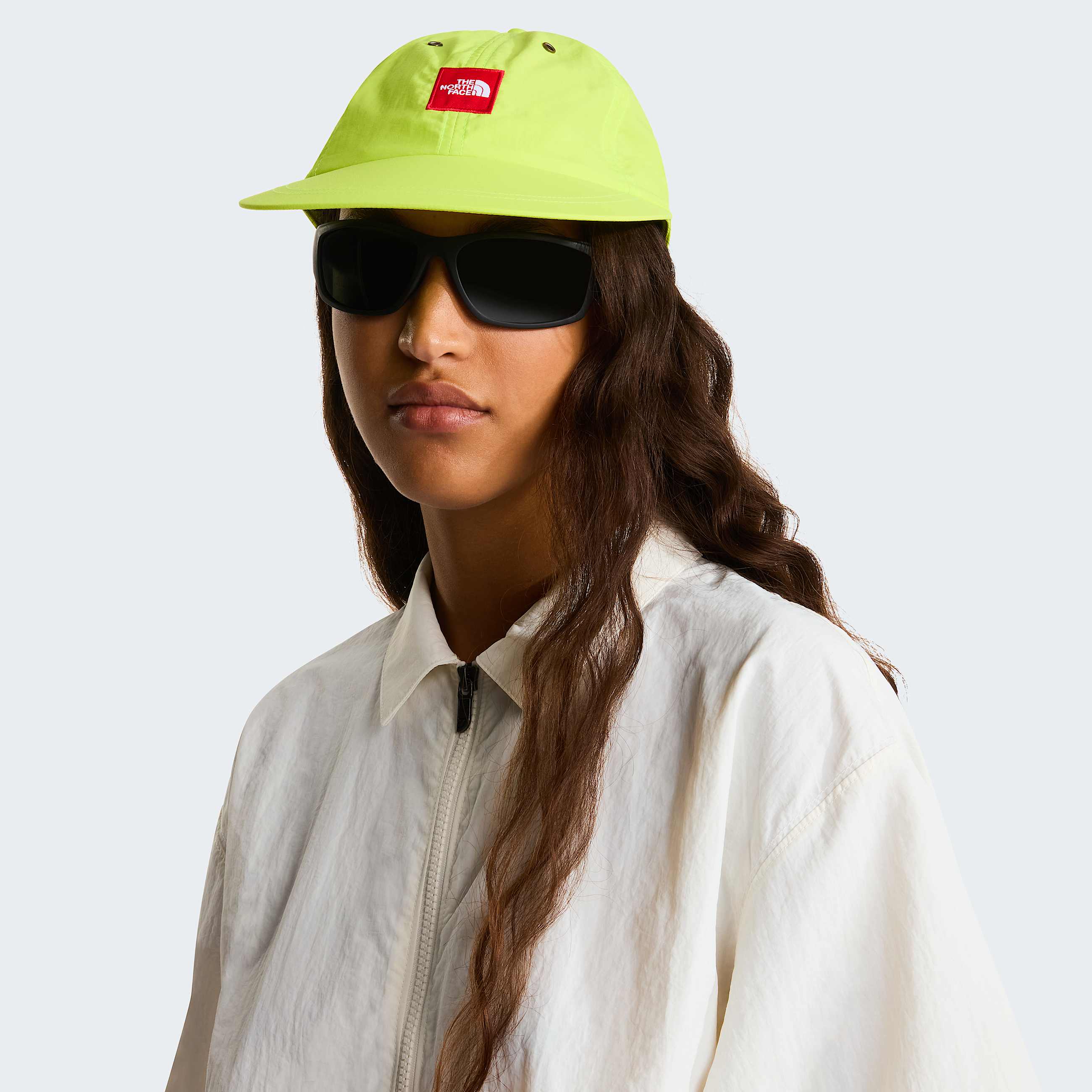 Red Box Nylonhoed TNF Fizz Lime ALT1