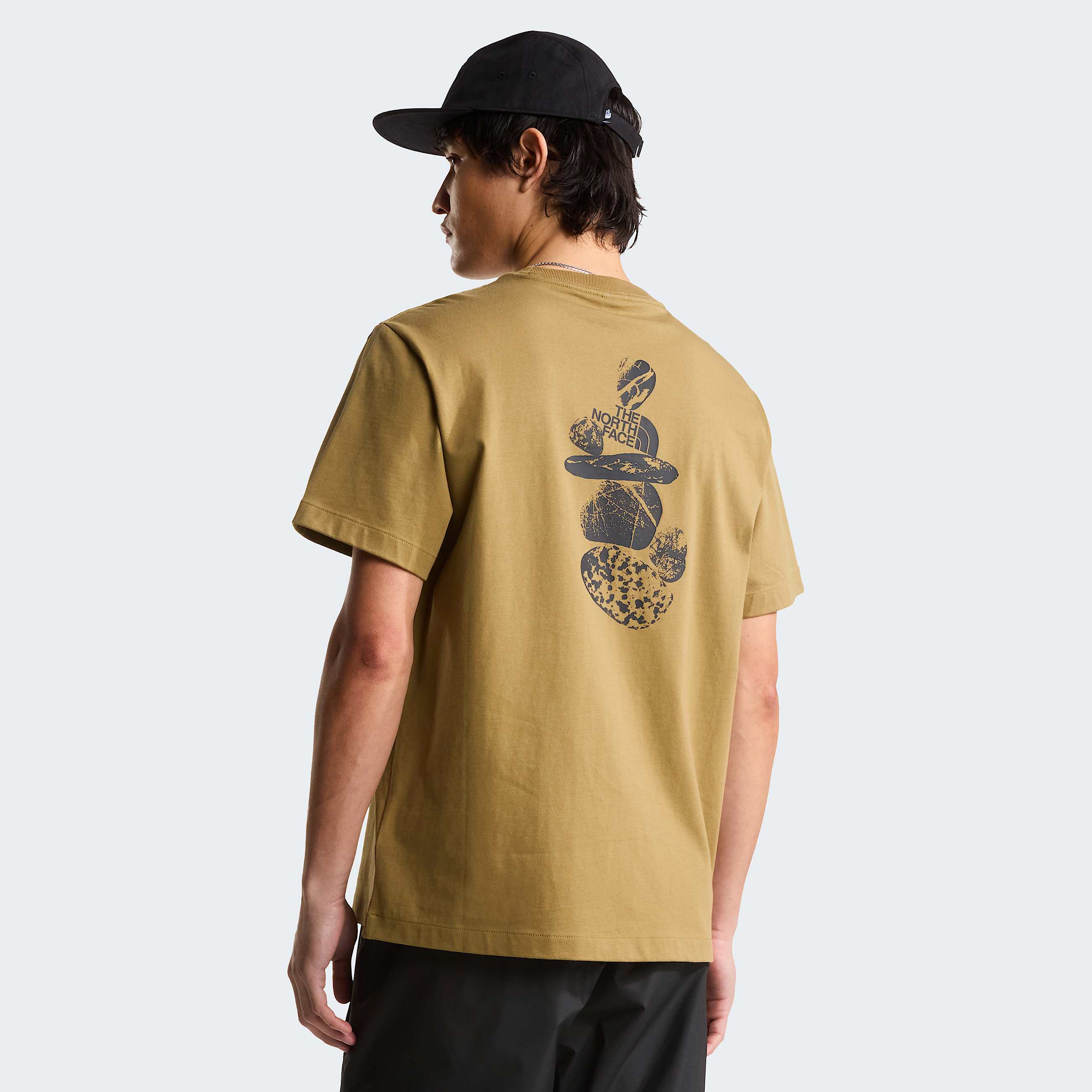 Stones Relaxed Graphic TShirt M TNF HERO