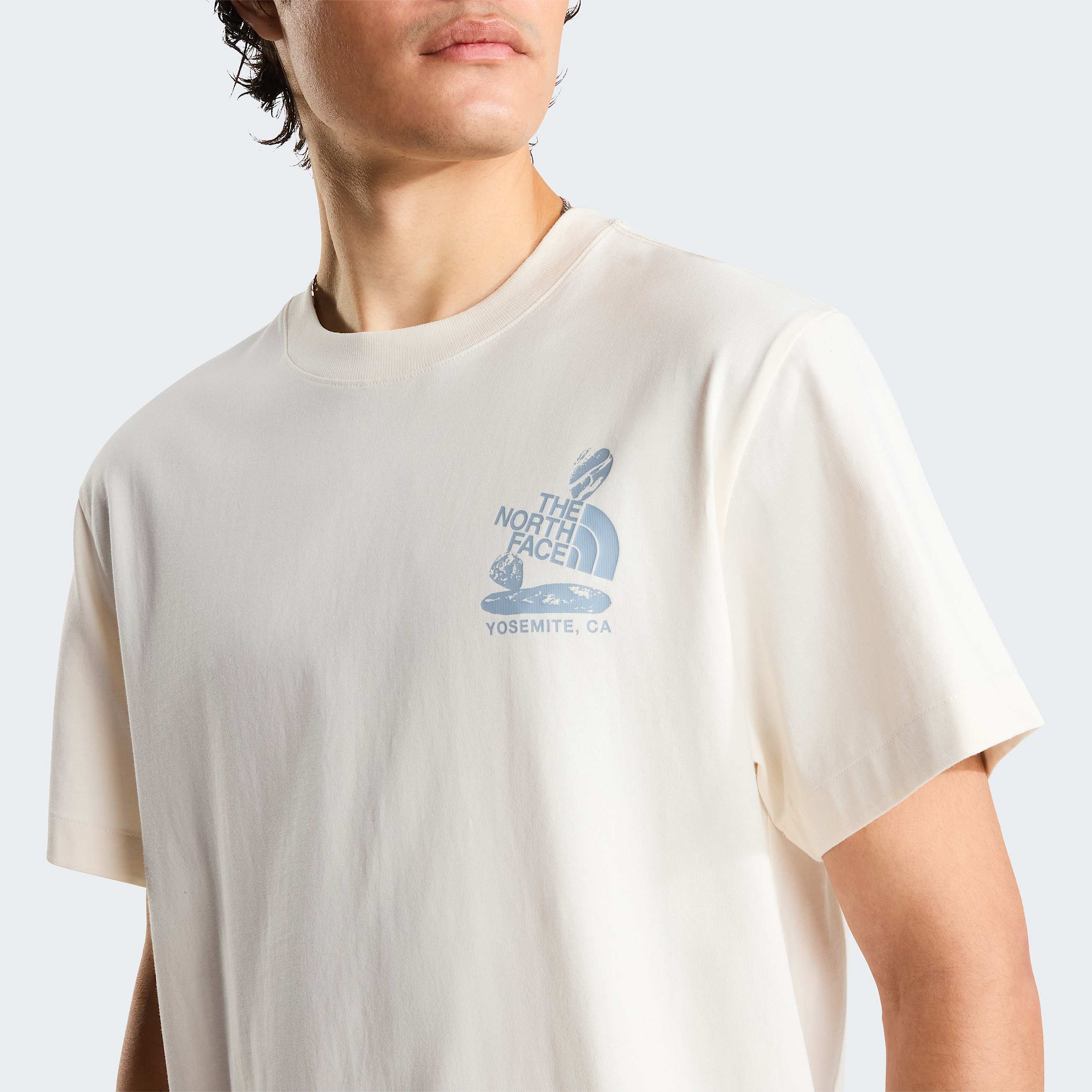 Tshirt dcontract graphique Stones pour homme TNF White Dune ALT4