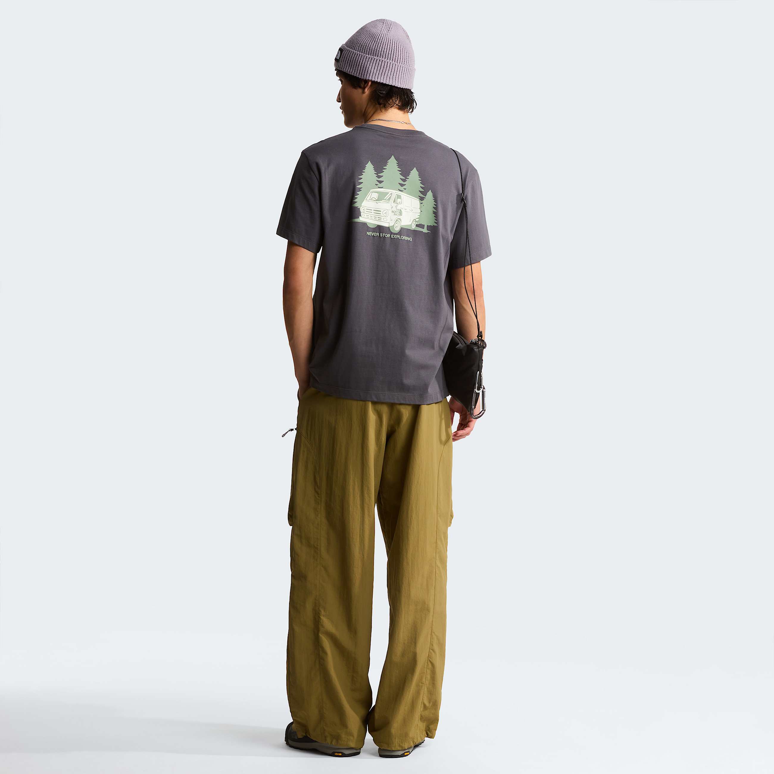 Van Life Relaxed Graphic TShirt M TNF Anthracite Grey ALT2