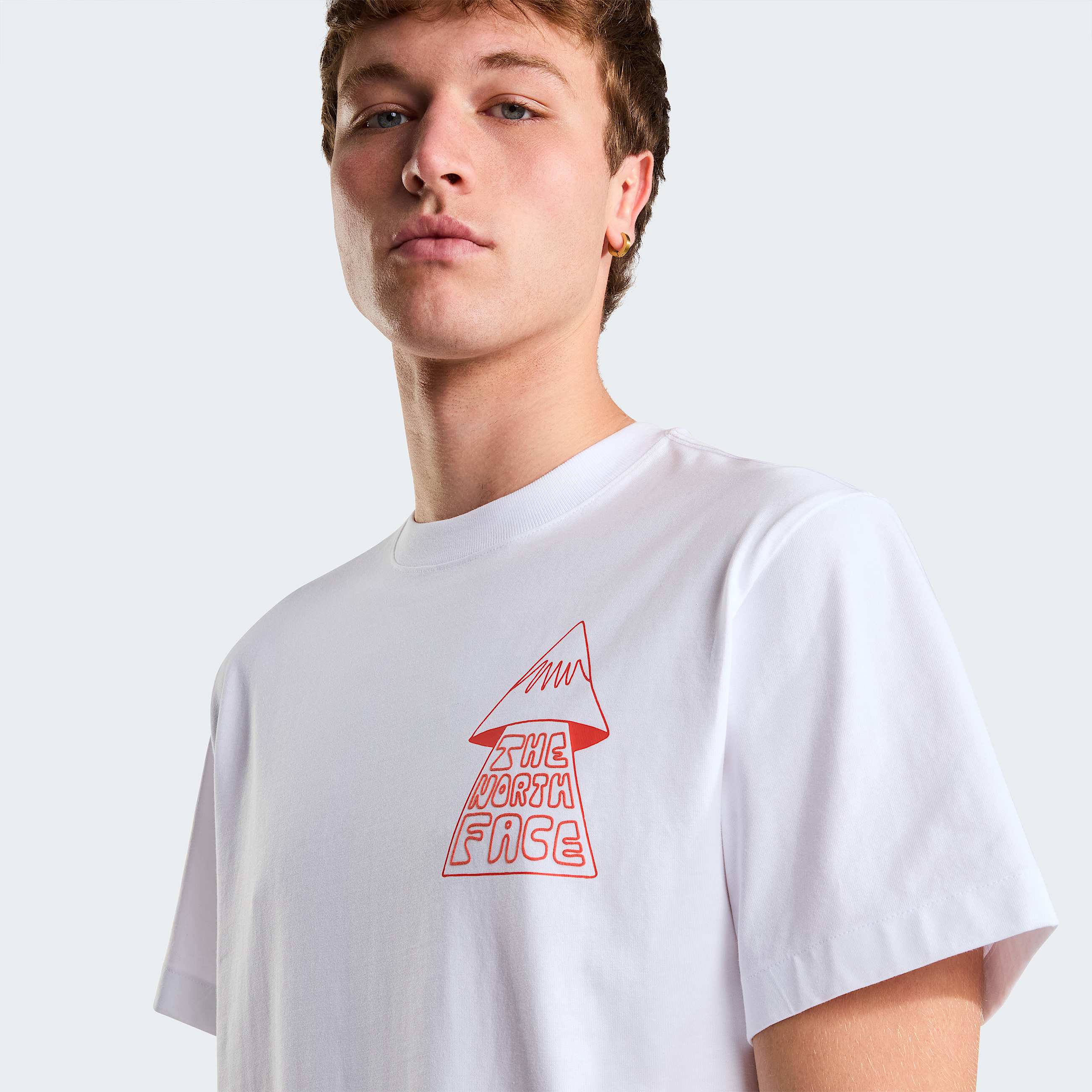 Tshirt dcontract graphique Mountain Play pour homme TNF ALT4