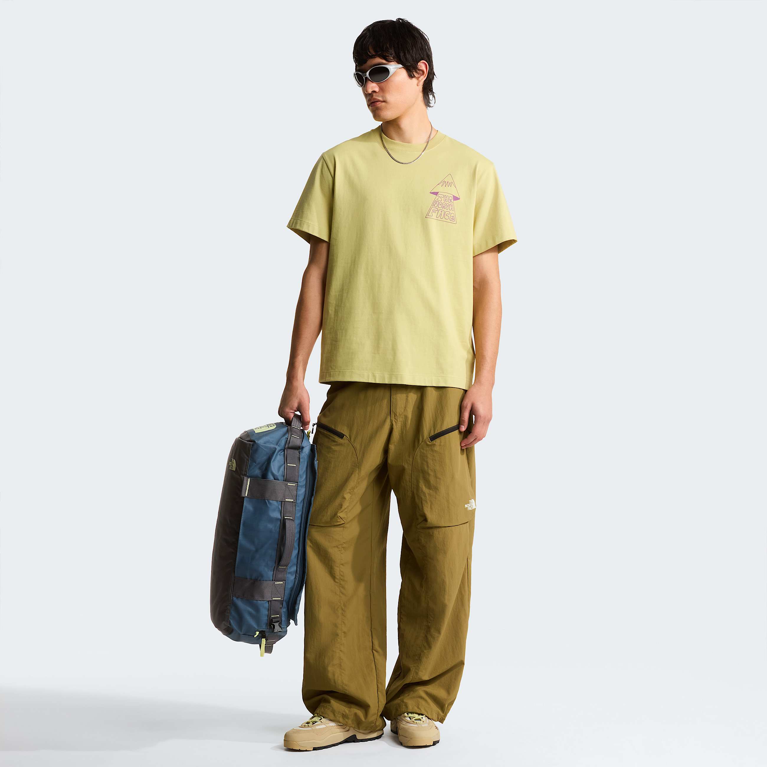 Mountain Play relaxt geschnittenes TShirt mit Grafik fr Herren TNF Pear ALT1