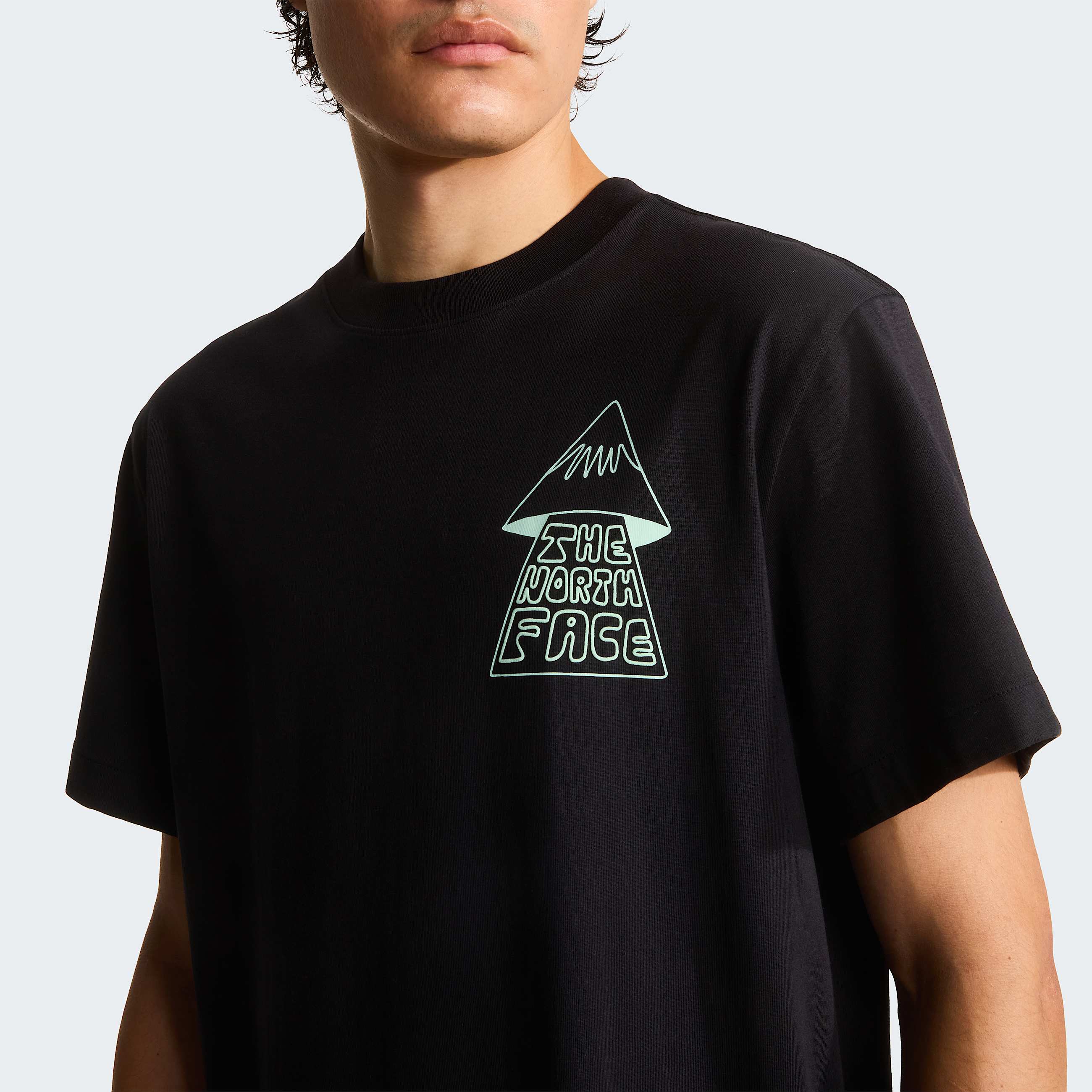 Mens Mountain Play Relaxed Graphic TShirt TNF TNF Black ALT4