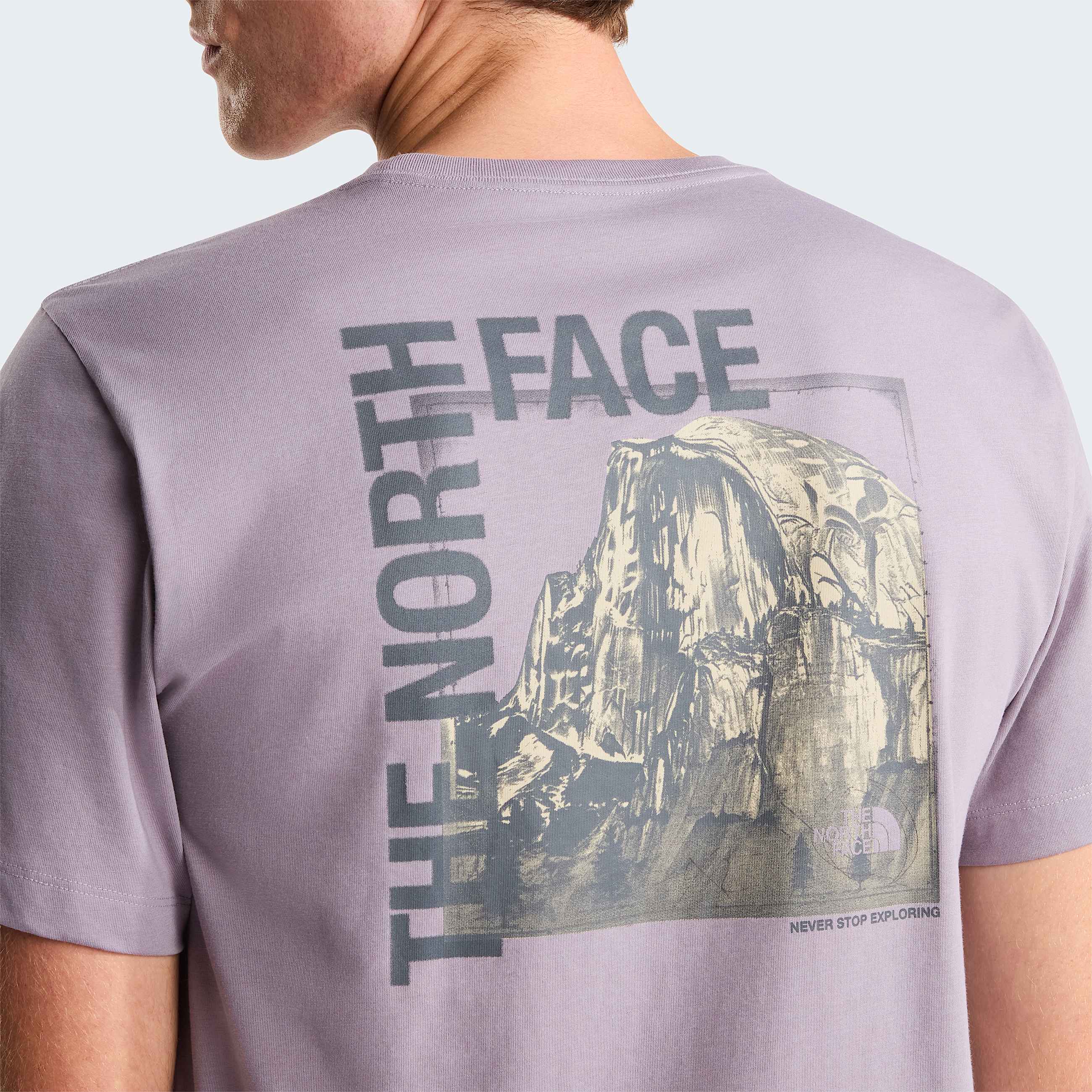 TShirt Half Dome Photo Regular con grafica da uomo TNF ALT5