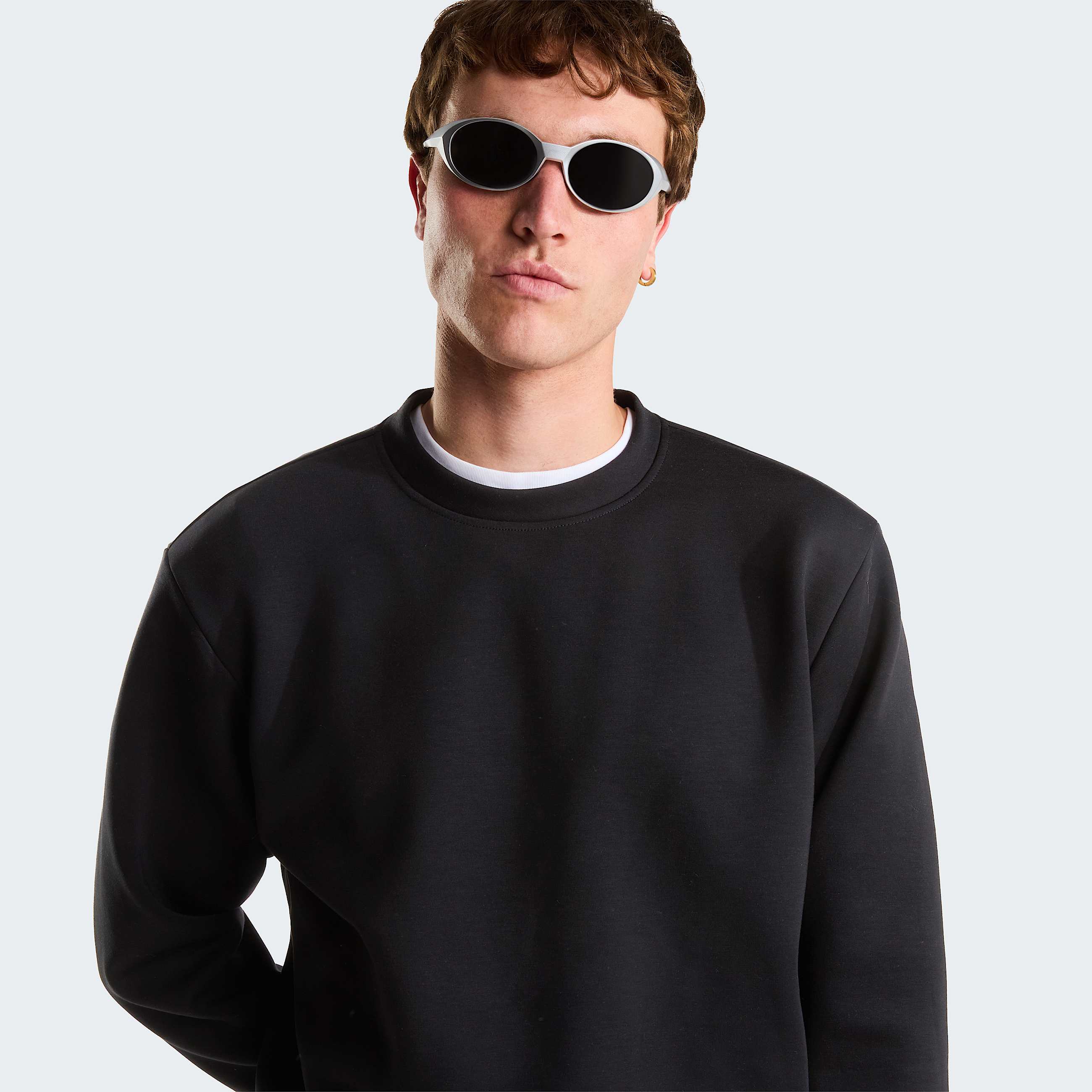 Mens Dynamic Sweatshirt TNF TNF Black ALT4