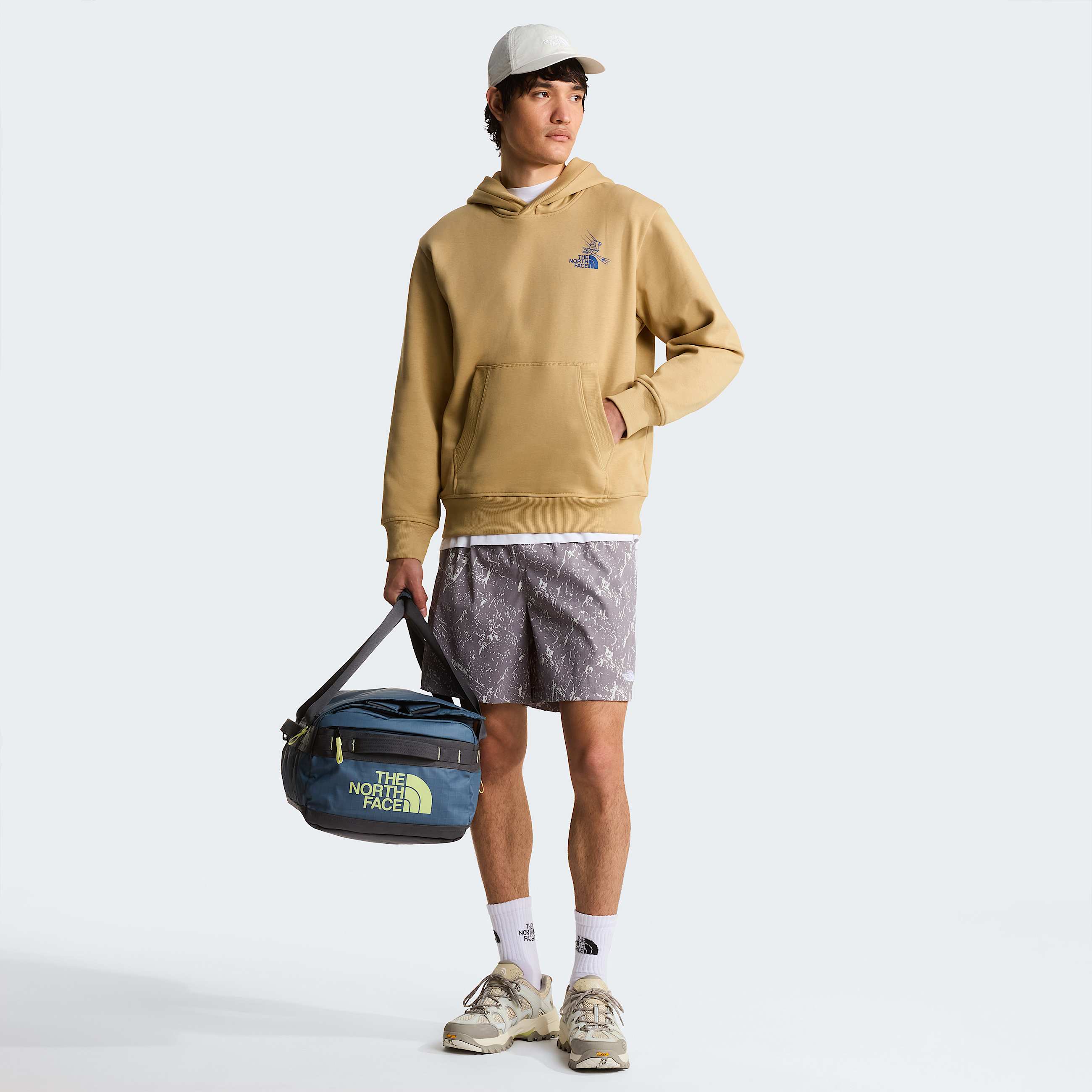 Duffel Base Camp Voyager 42 L TNF Granite GreyAnthracite GreyLemon Mist ALT7