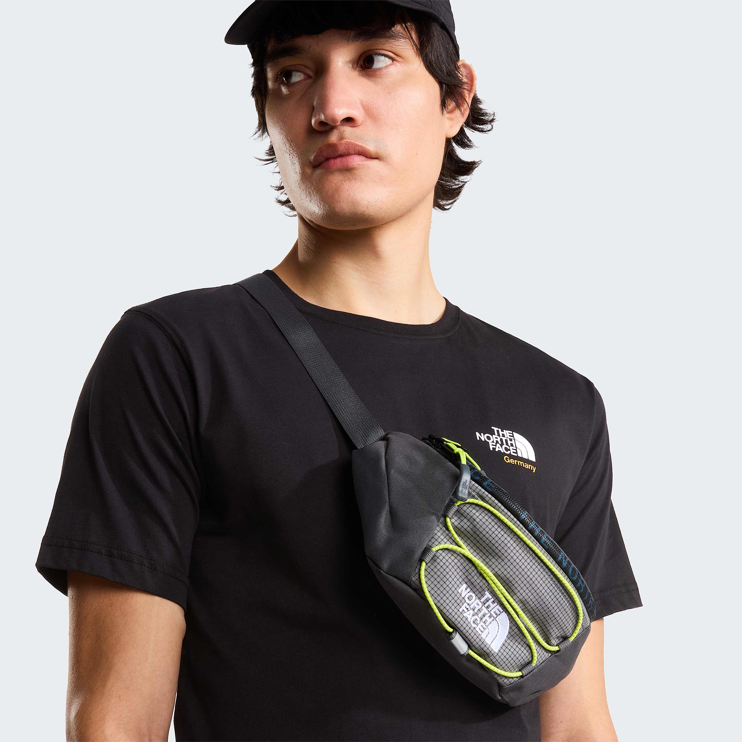 Jester Hfttasche TNF Anthracite GreySmoked PearlFizz Lime ALT1