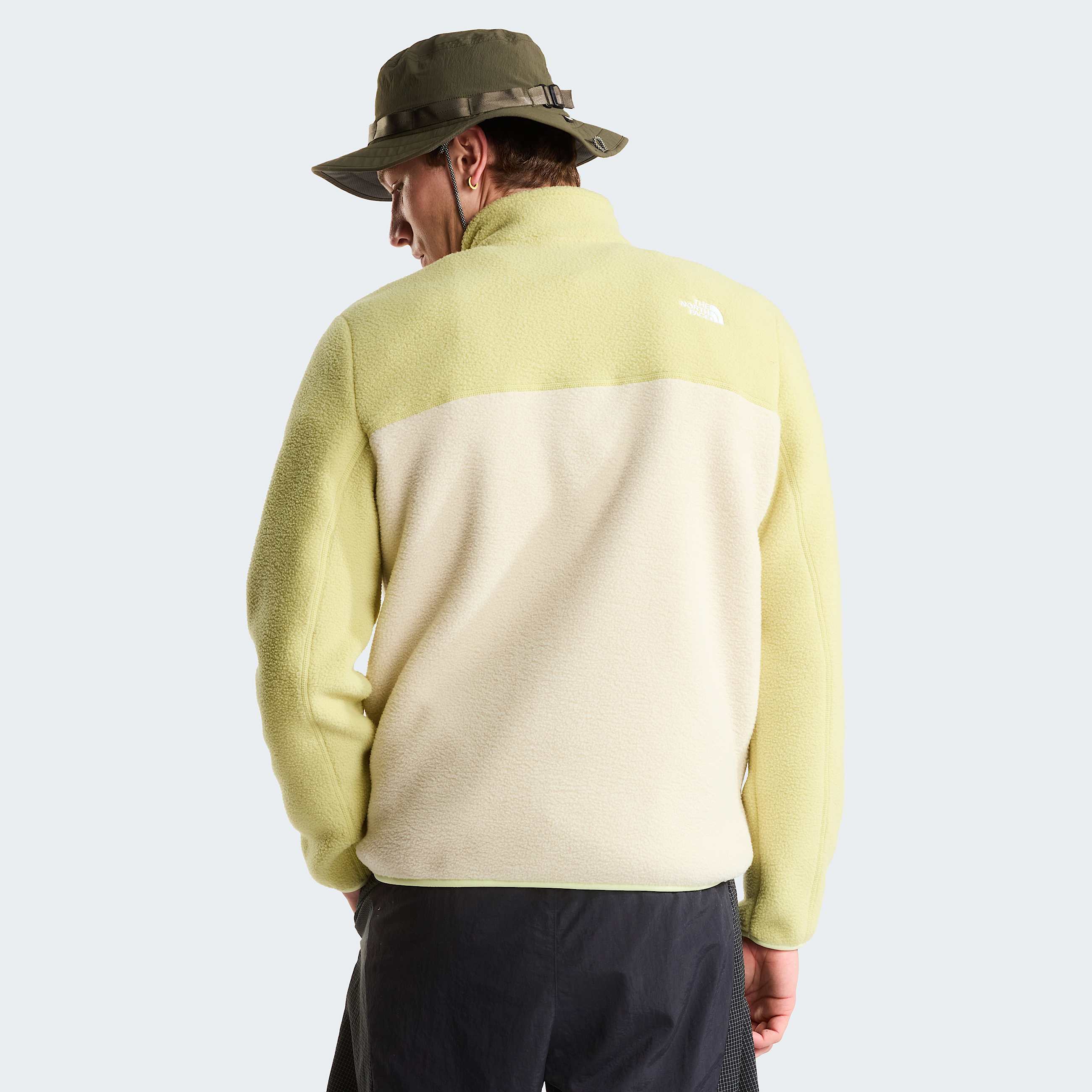 Mens Yumiori 14 Zip Fleece Jacket TNF ALT3