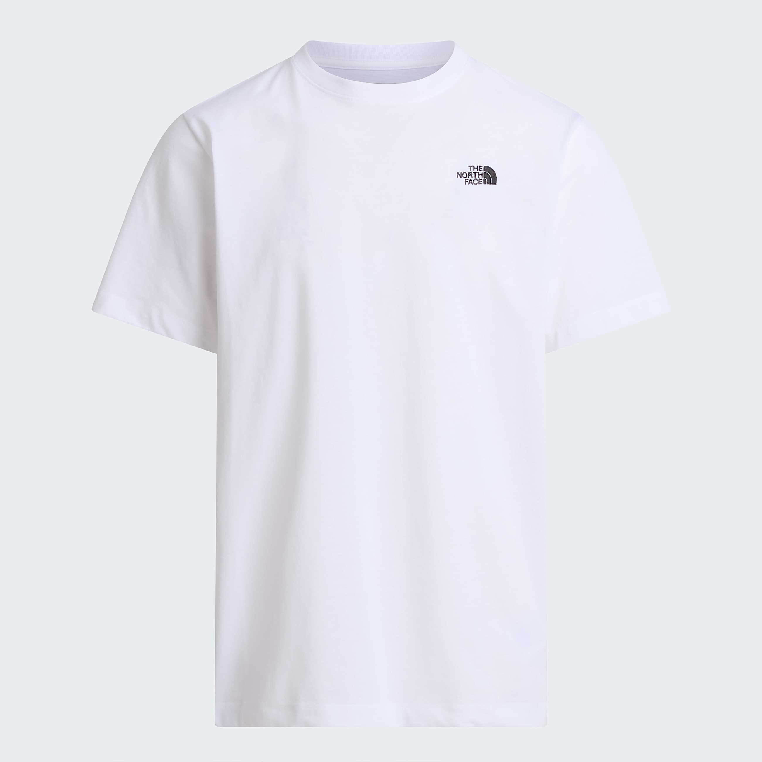 Mens Evolution Simple Dome Regular TShirt TNF TNF White ALT20