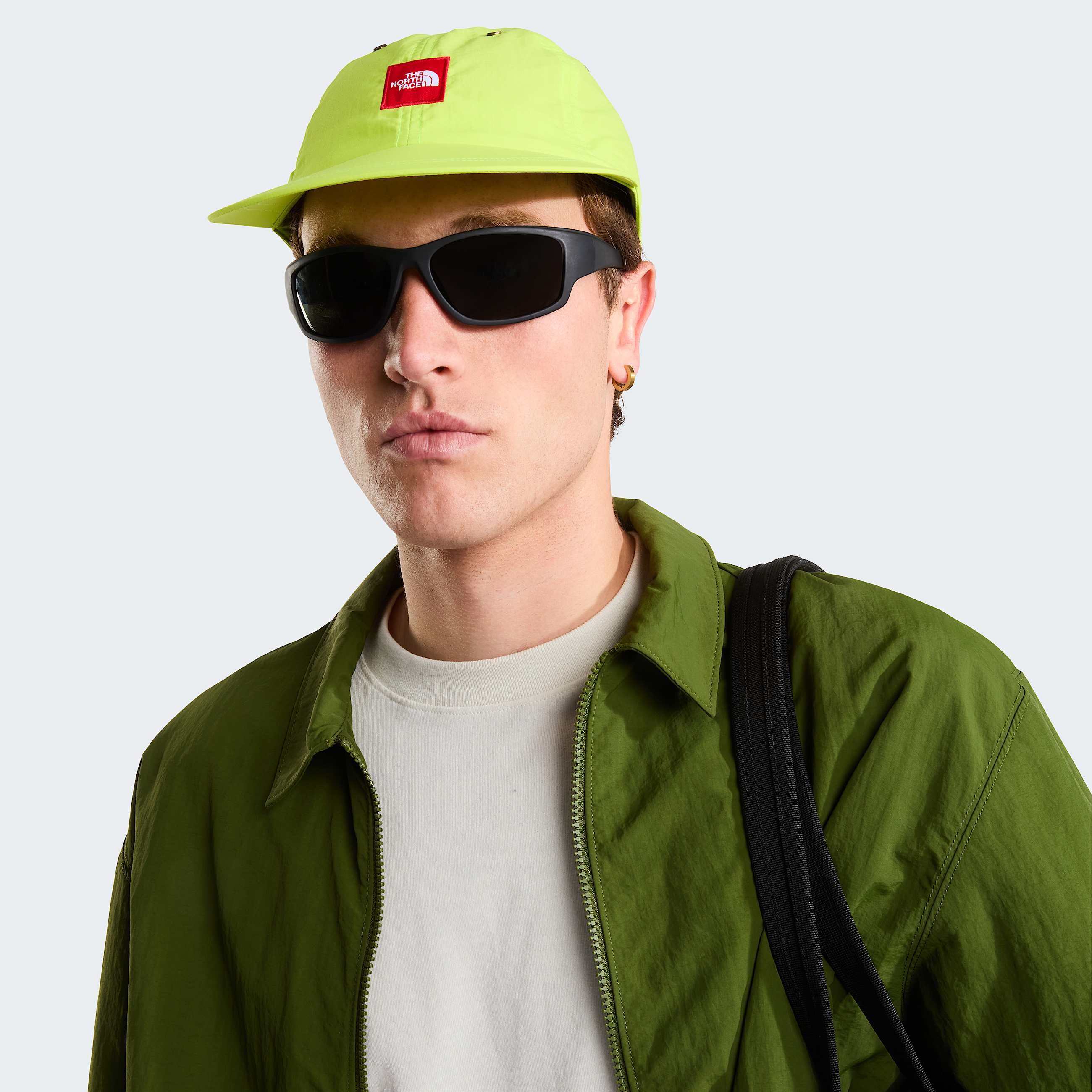 Red Box Nylonhoed TNF Fizz Lime ALT4