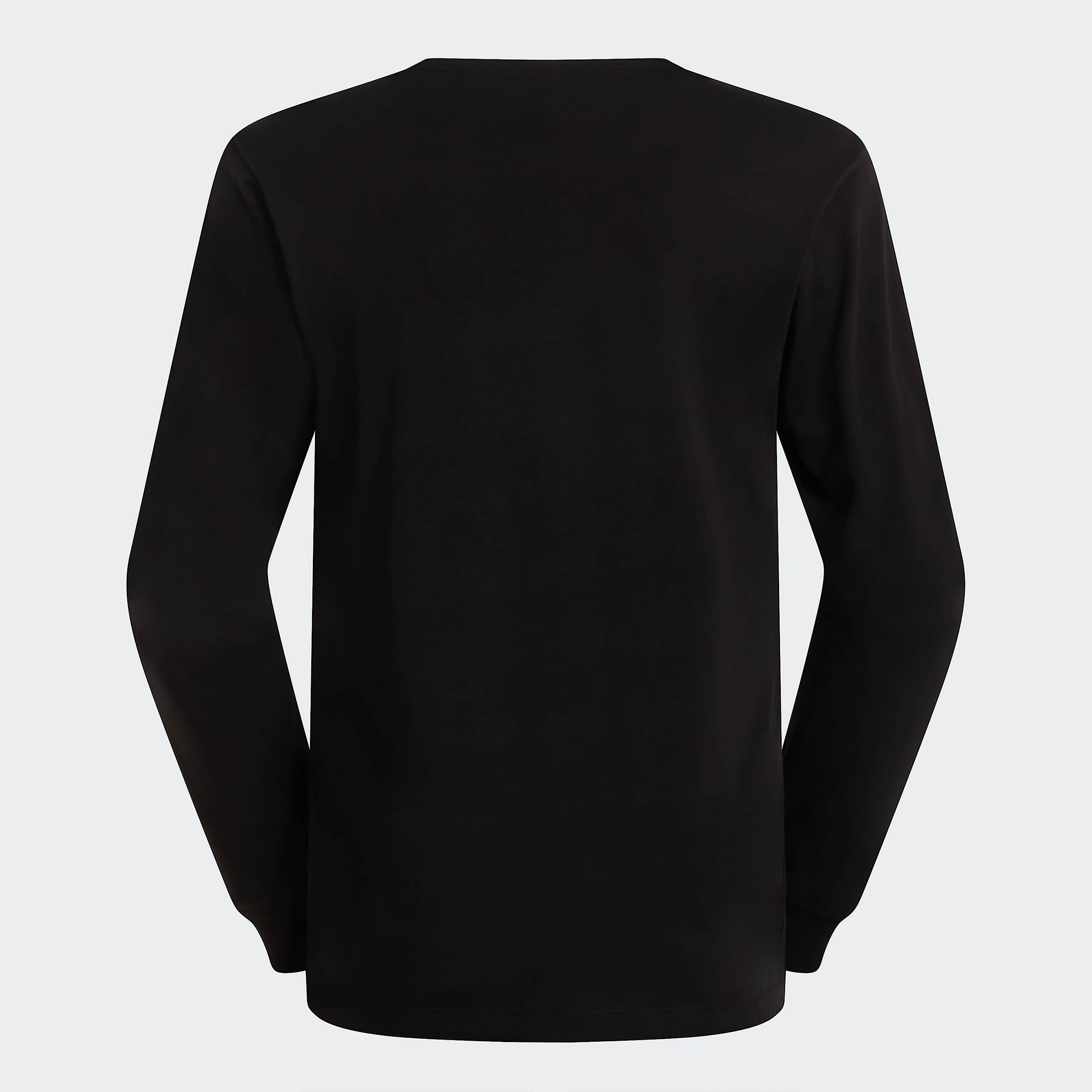 Mens Evolution Simple Dome Regular LongSleeve TShirt TNF TNF Black ALT21