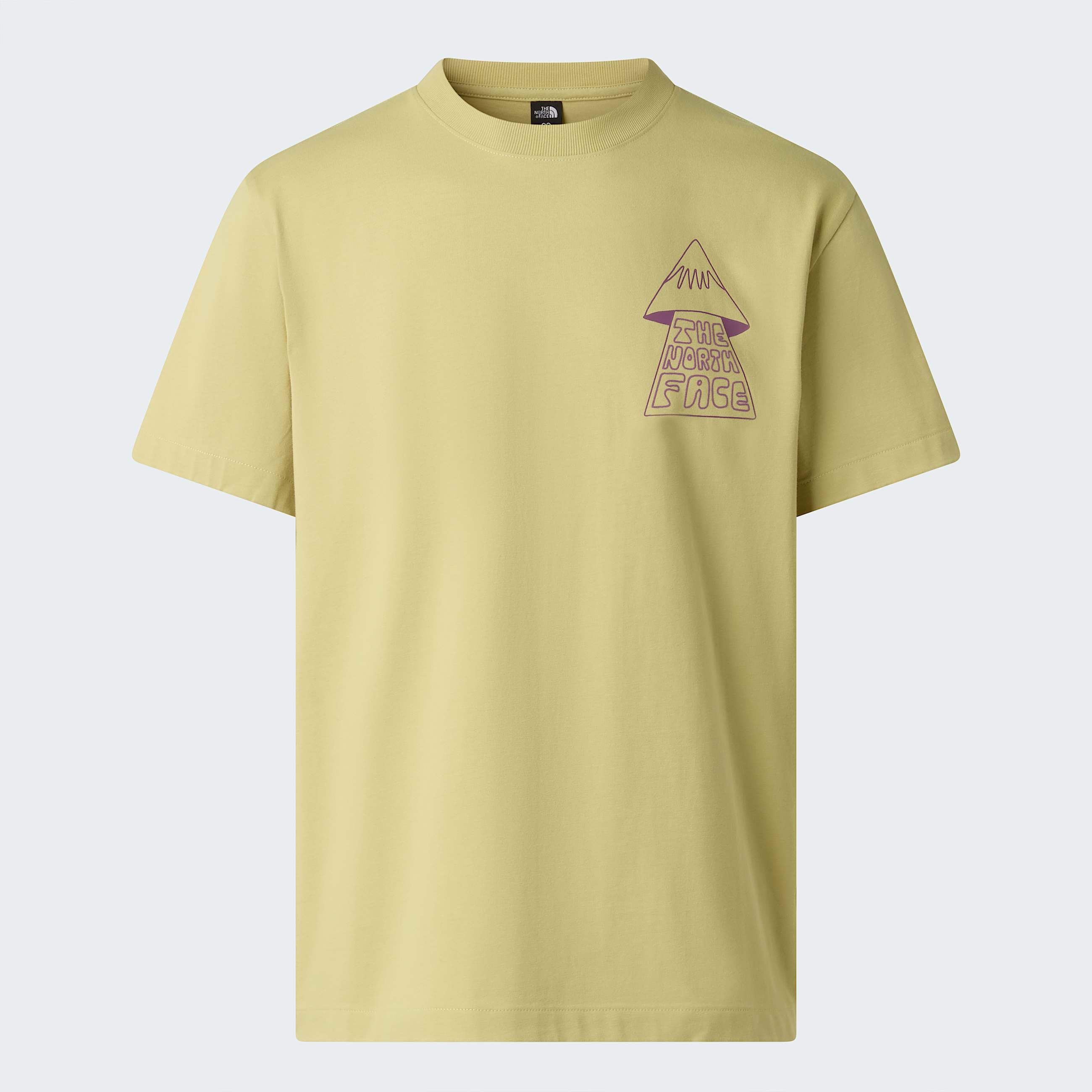 Mountain Play relaxt geschnittenes TShirt mit Grafik fr Herren TNF Pear ALT20
