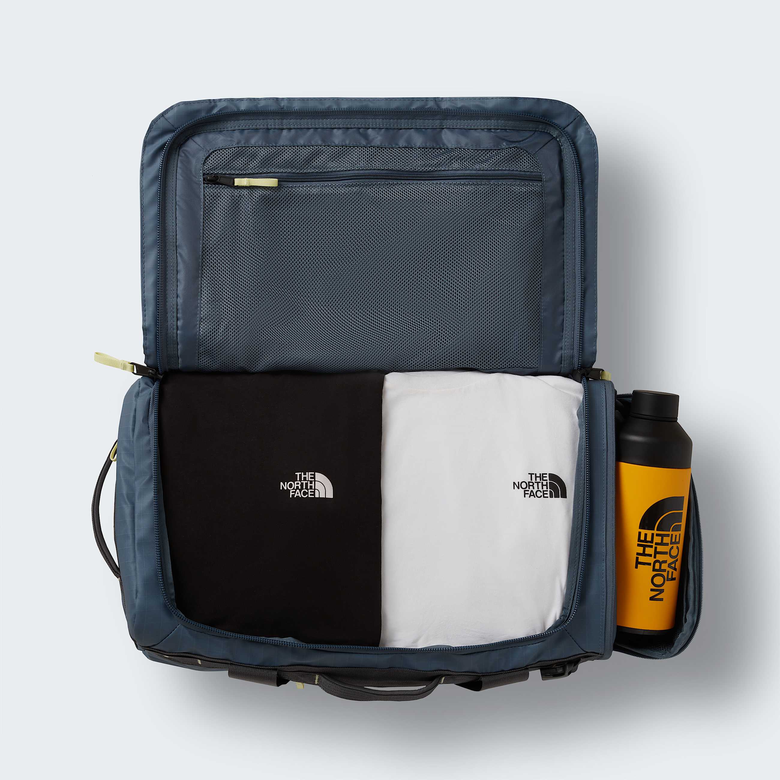 Duffel Base Camp Voyager 42 L TNF Granite GreyAnthracite GreyLemon Mist ALT2