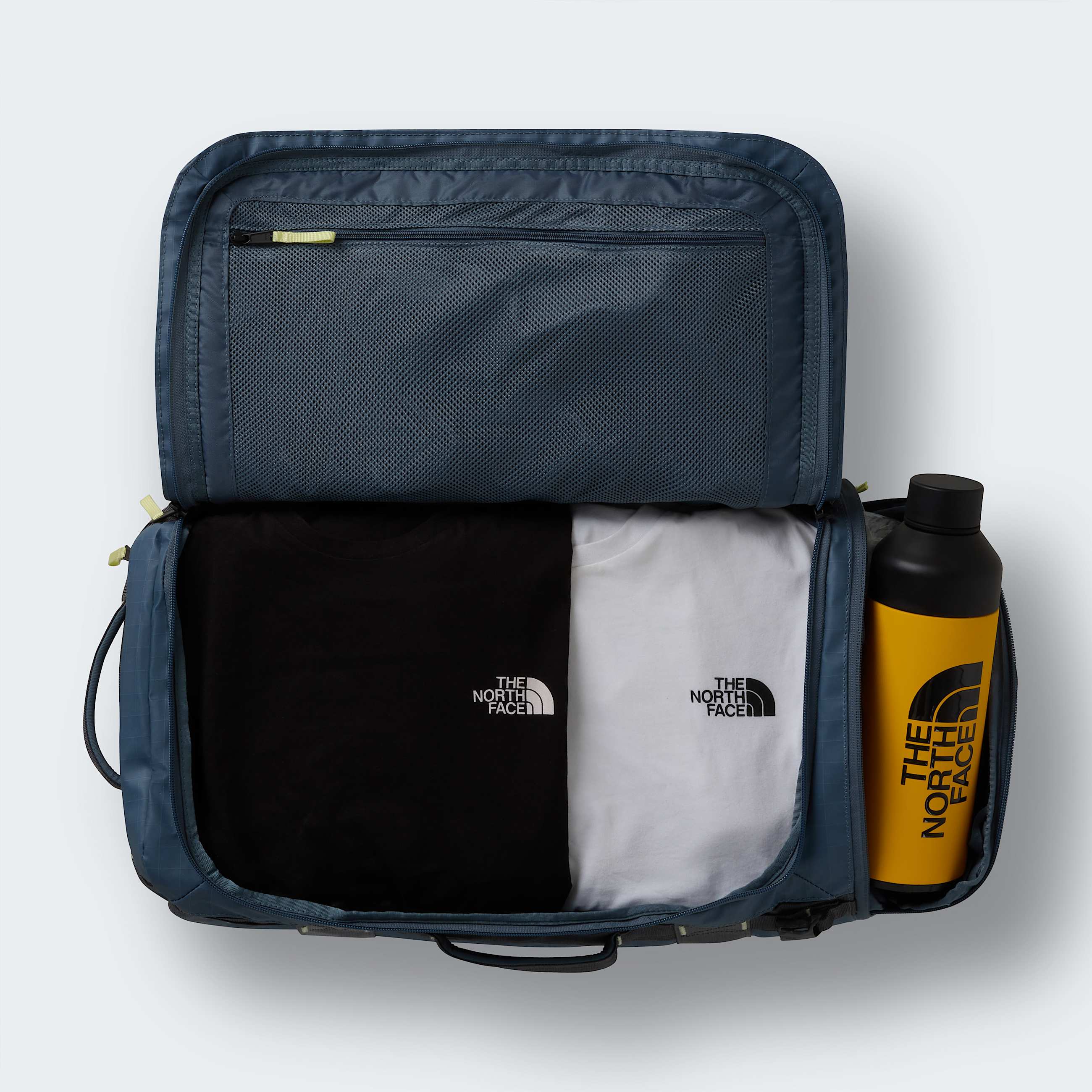 Duffel Base Camp Voyager 32 L TNF Granite GreyAnthracite GreyLemon Mist ALT2