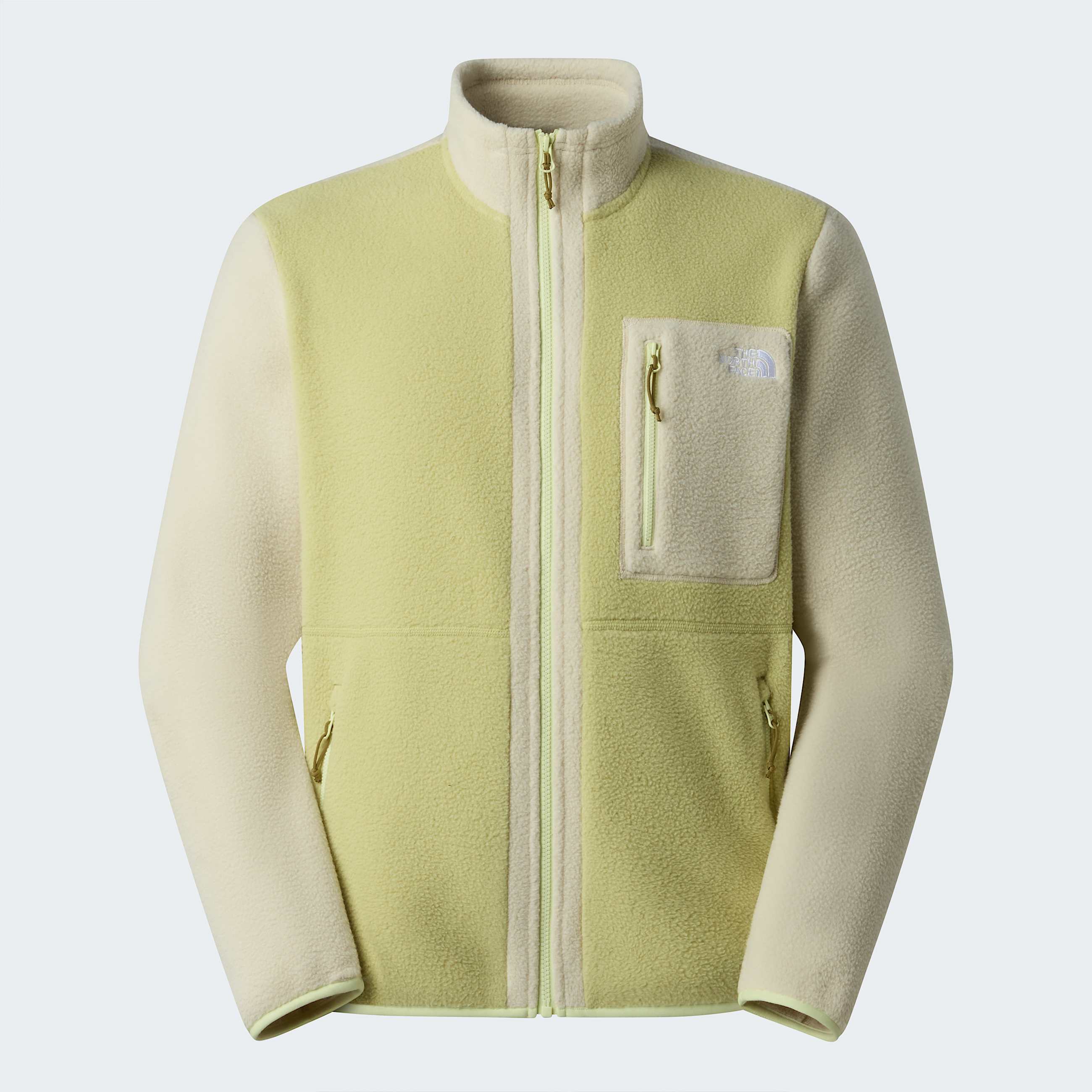 Yumiori Fleecejacke mit durchgehendem RV fr Herren TNF PearDesert StoneCedar ALT20