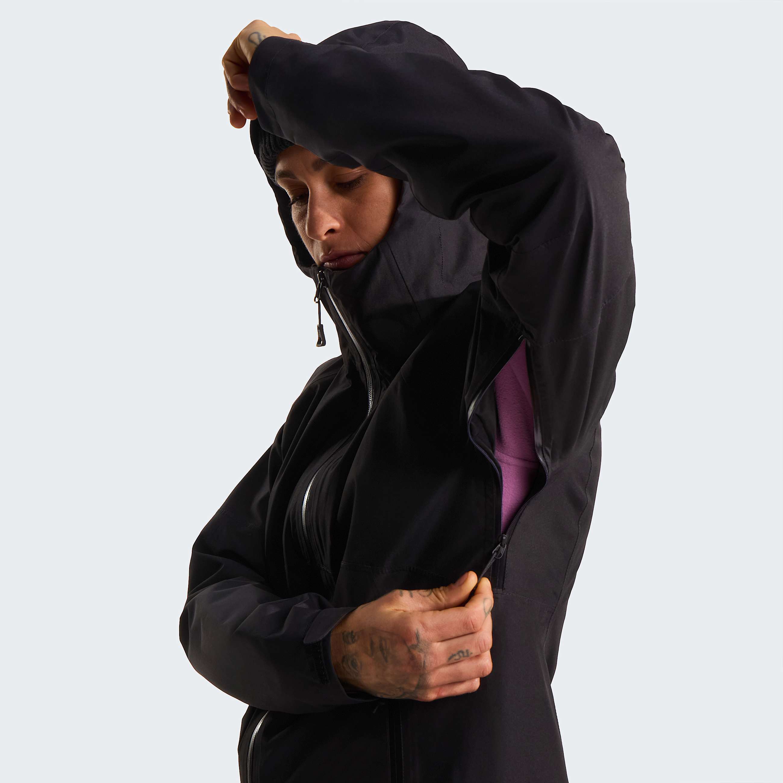 Veste zippe Diablo Dynamic pour femme TNF TNF Black ALT7