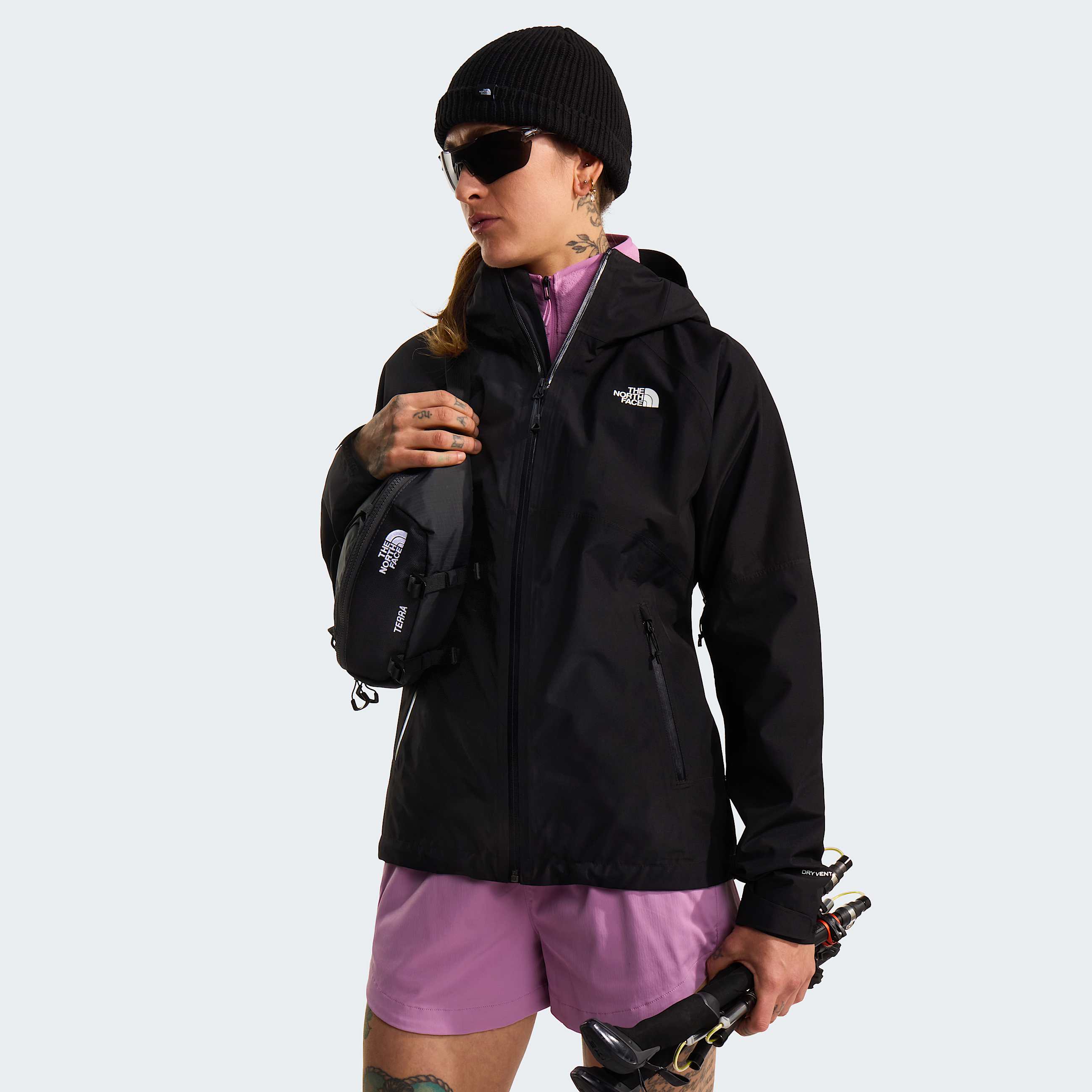 Veste zippe Diablo Dynamic pour femme TNF TNF Black ALT10