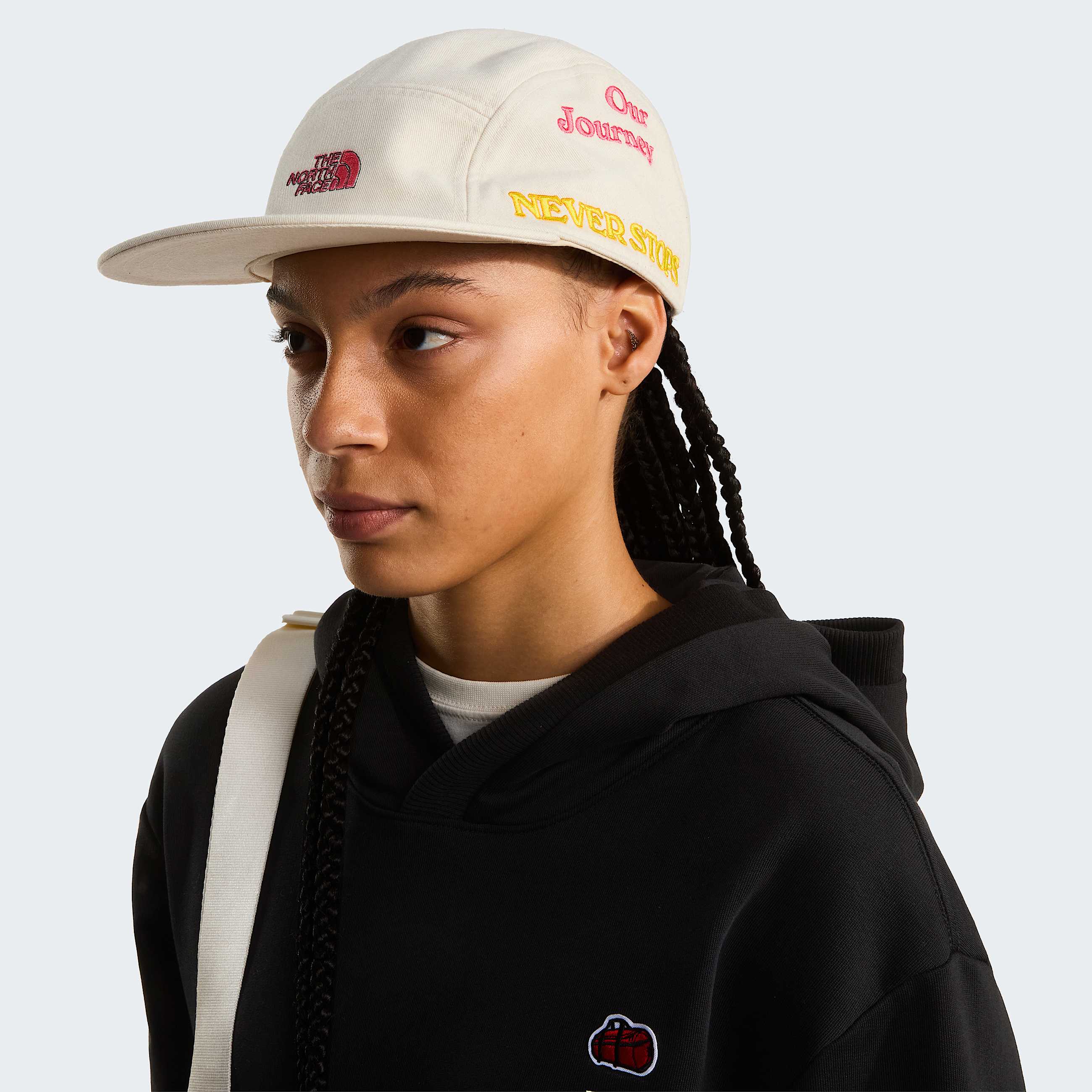 Norm Camp Hat TNF White DuneRaw UndyedGraphics ALT12