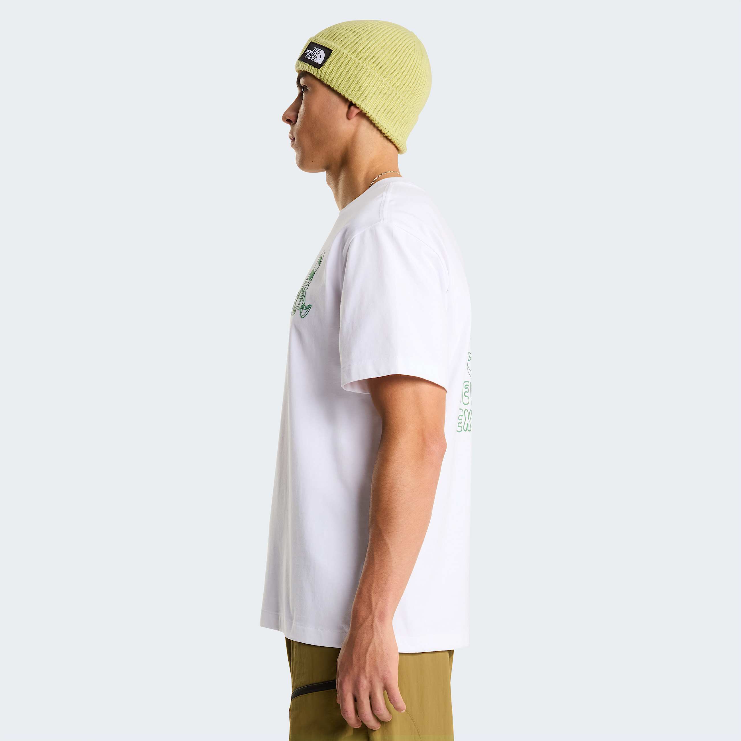 Alien relaxt geschnittenes TShirt mit Grafik fr Herren TNF TNF White ALT3
