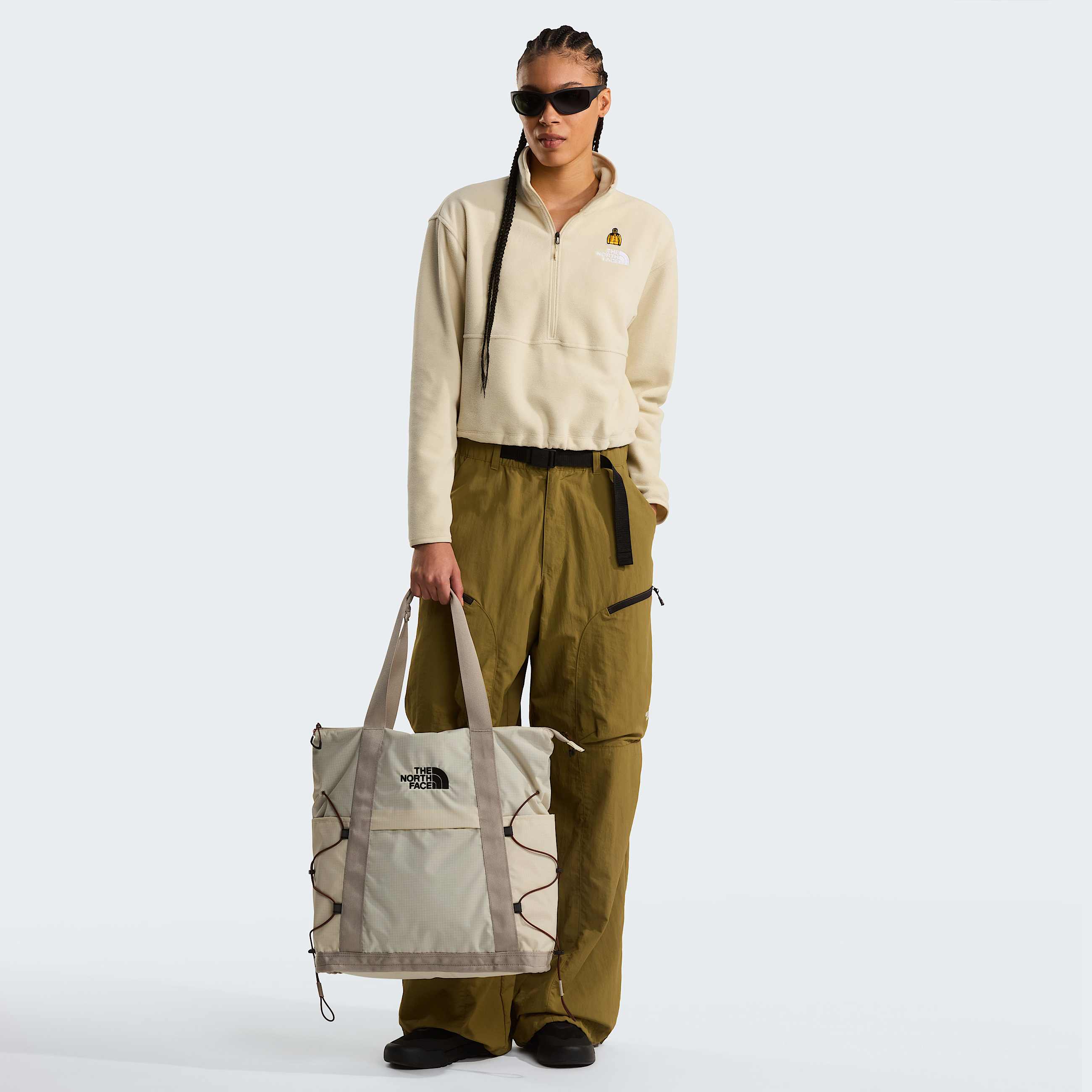 Womens 60th Anniversary Glacier Short Fleece TNF ALT1