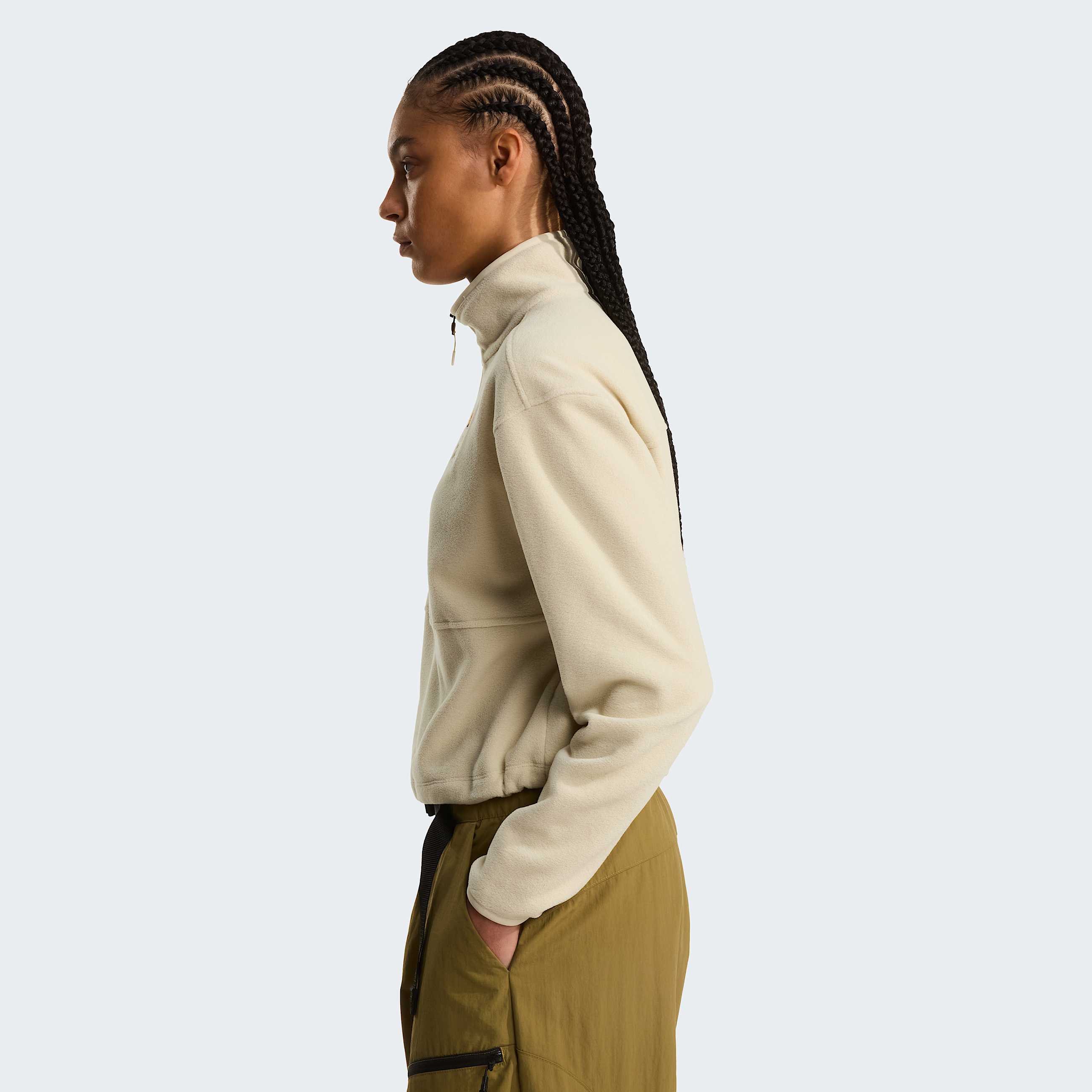 Womens 60th Anniversary Glacier Short Fleece TNF ALT2