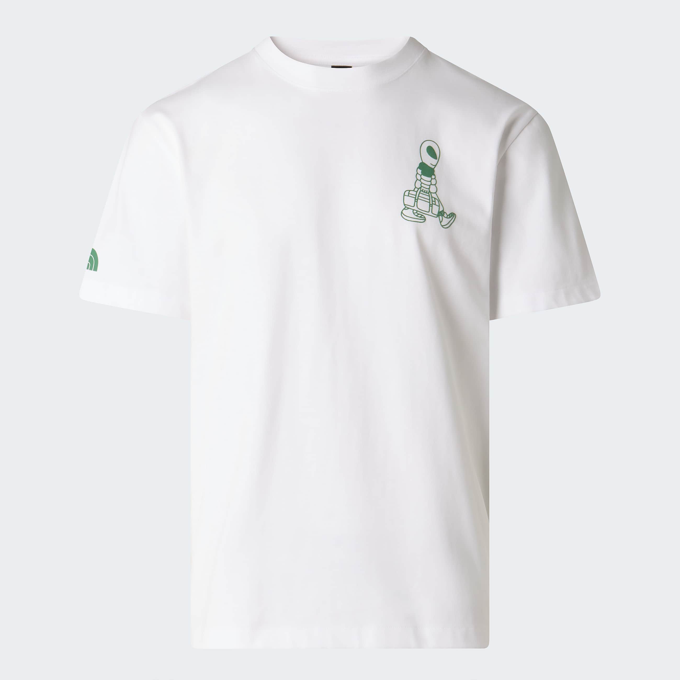 Alien relaxt geschnittenes TShirt mit Grafik fr Herren TNF TNF White ALT20
