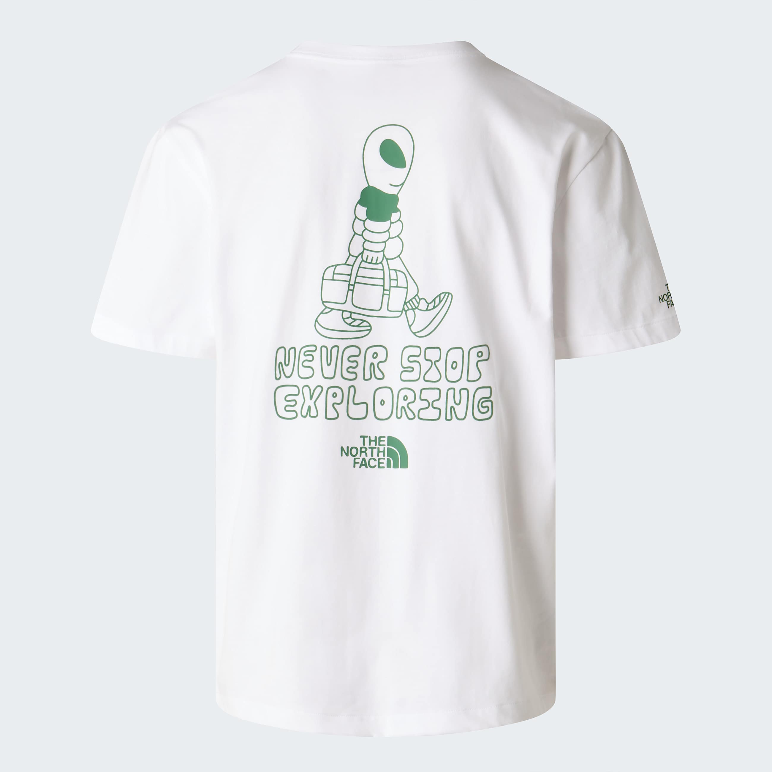 Alien relaxt geschnittenes TShirt mit Grafik fr Herren TNF TNF White ALT21