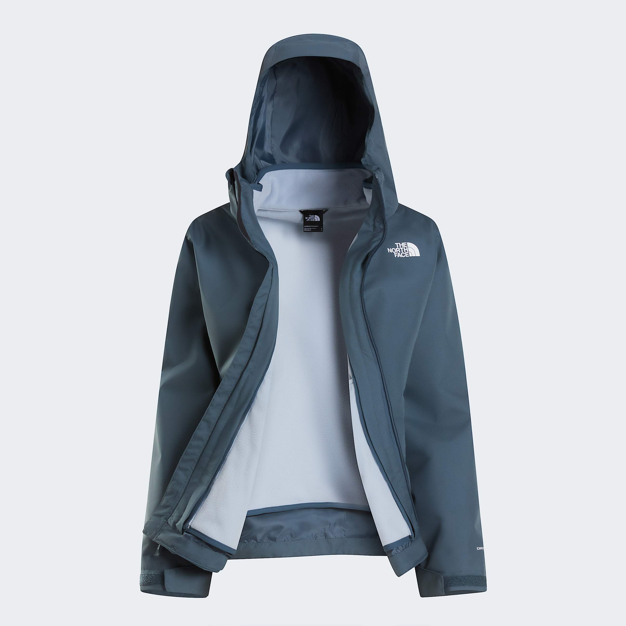 Womens Quest DryVent Triclimate 3In1 Jacket TNF Granite GreyFrost Grey ALT16