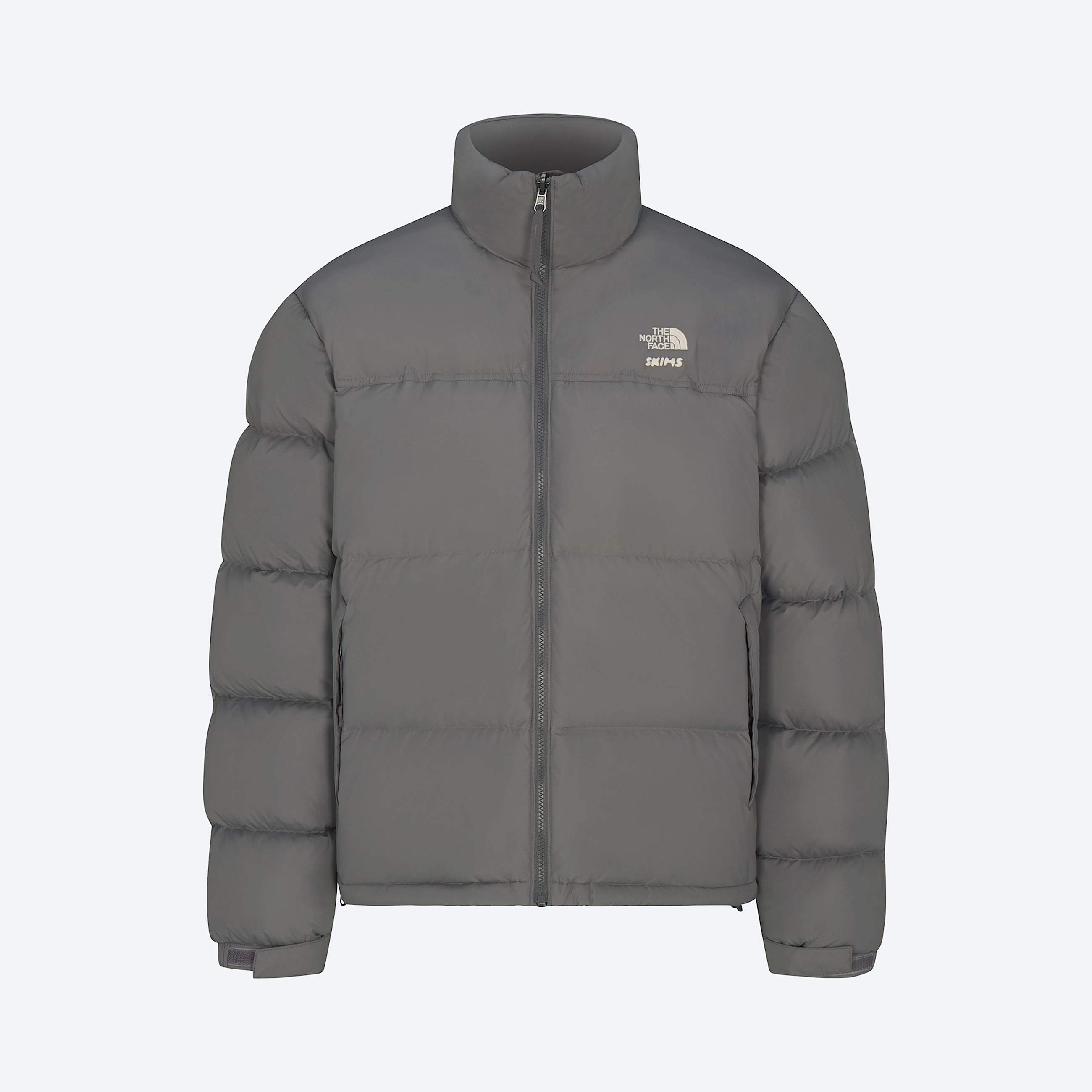 The North Face X SKIMS 1996 Nuptse Jacket Unisex TNF SK Gunmetal ALT20
