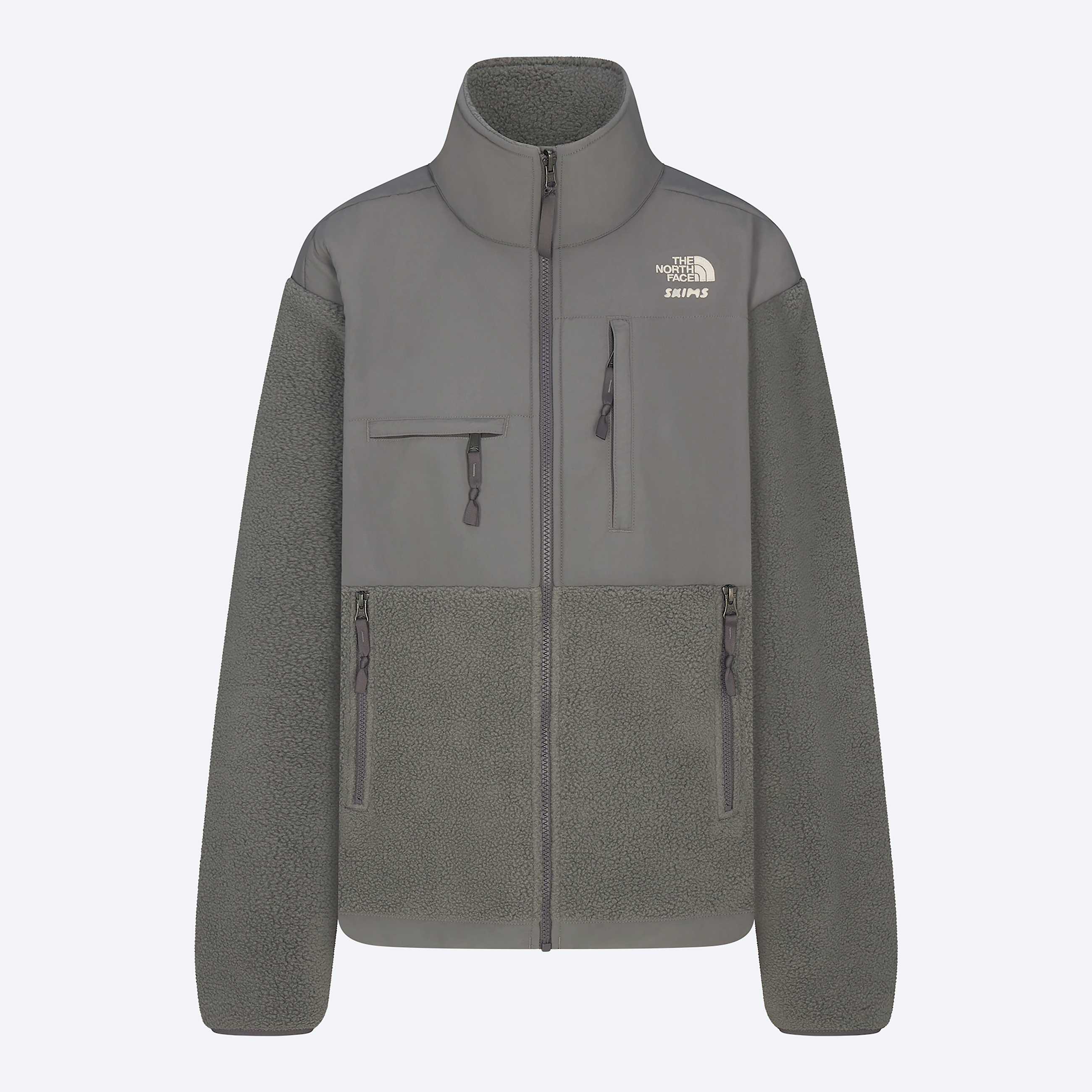 Unisex The North Face X SKIMS 1995 Denali Fleecejacke TNF SK Gunmetal ALT20