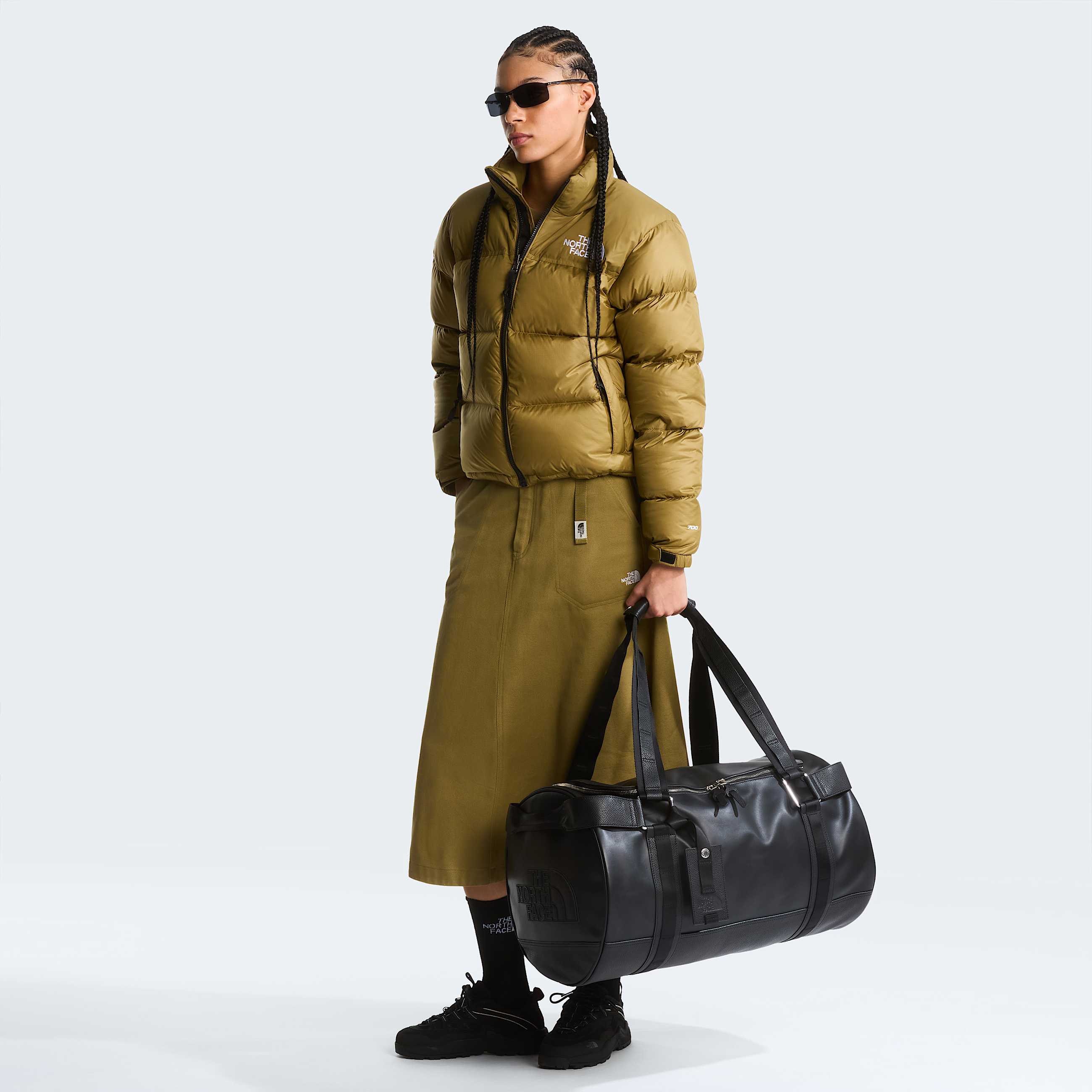 Womens 1996 Retro Nuptse Jacket TNF Cedar ALT1