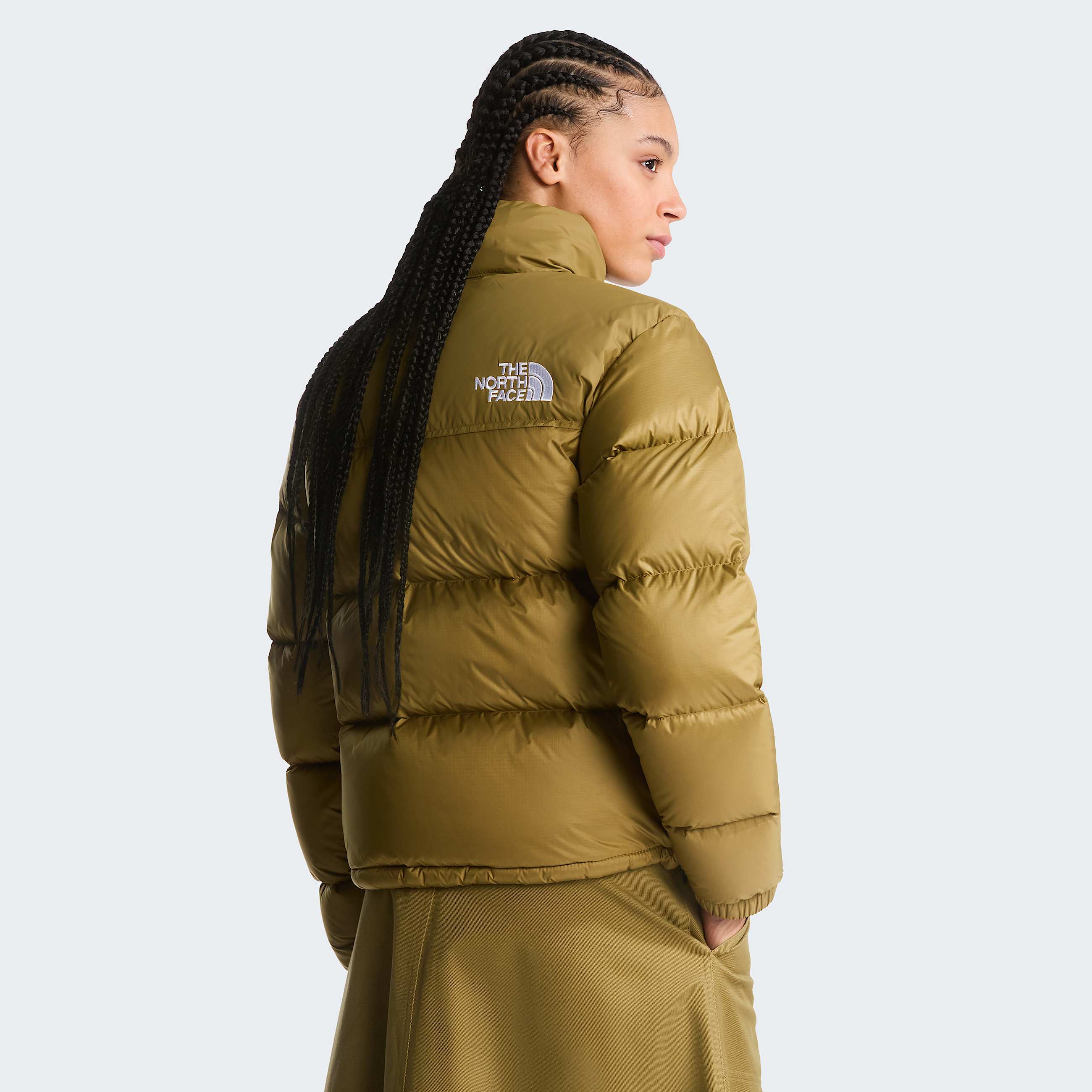 Womens 1996 Retro Nuptse Jacket TNF Cedar ALT3