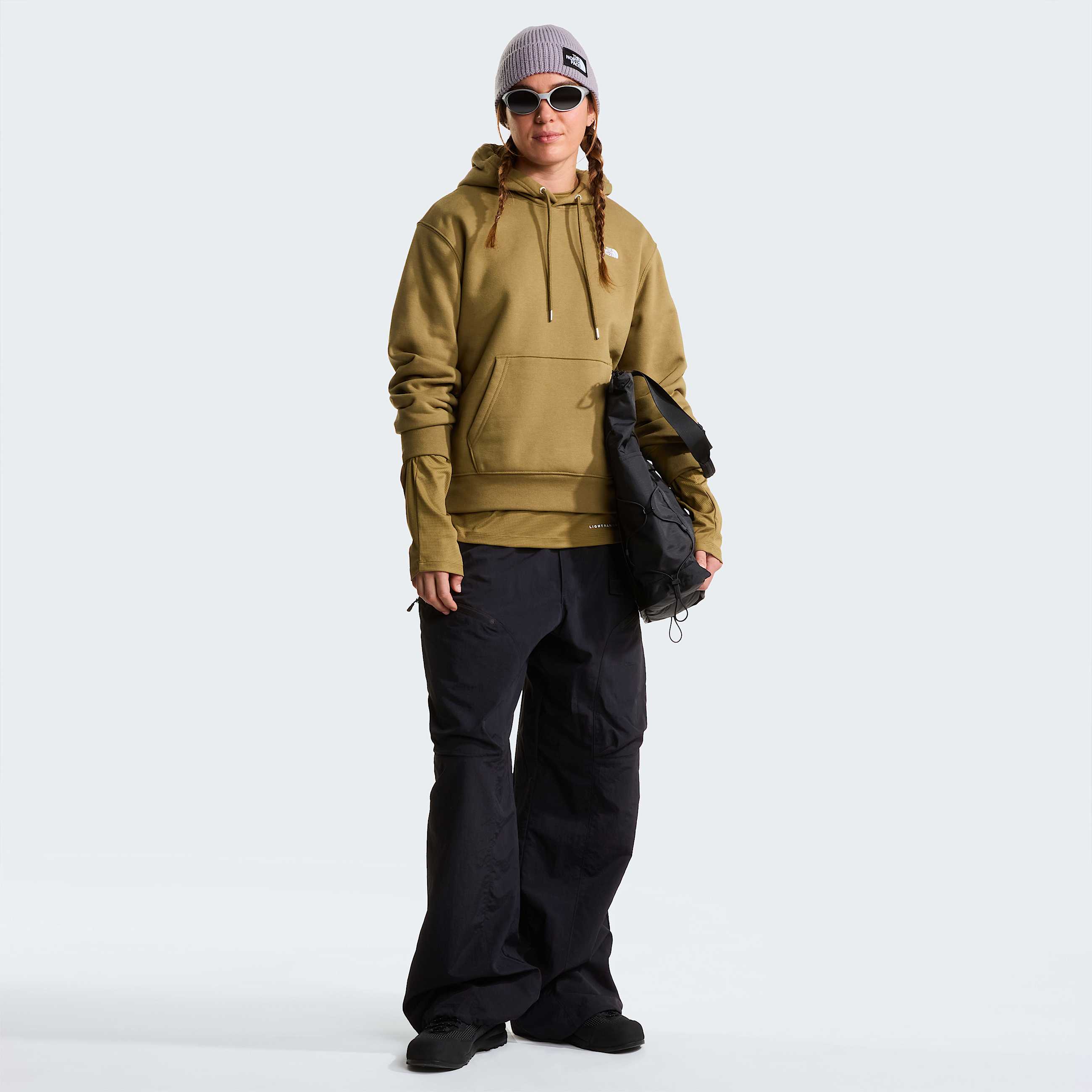 Womens TNF Essential Simple Dome Relaxed Hoodie TNF Cedar ALT1